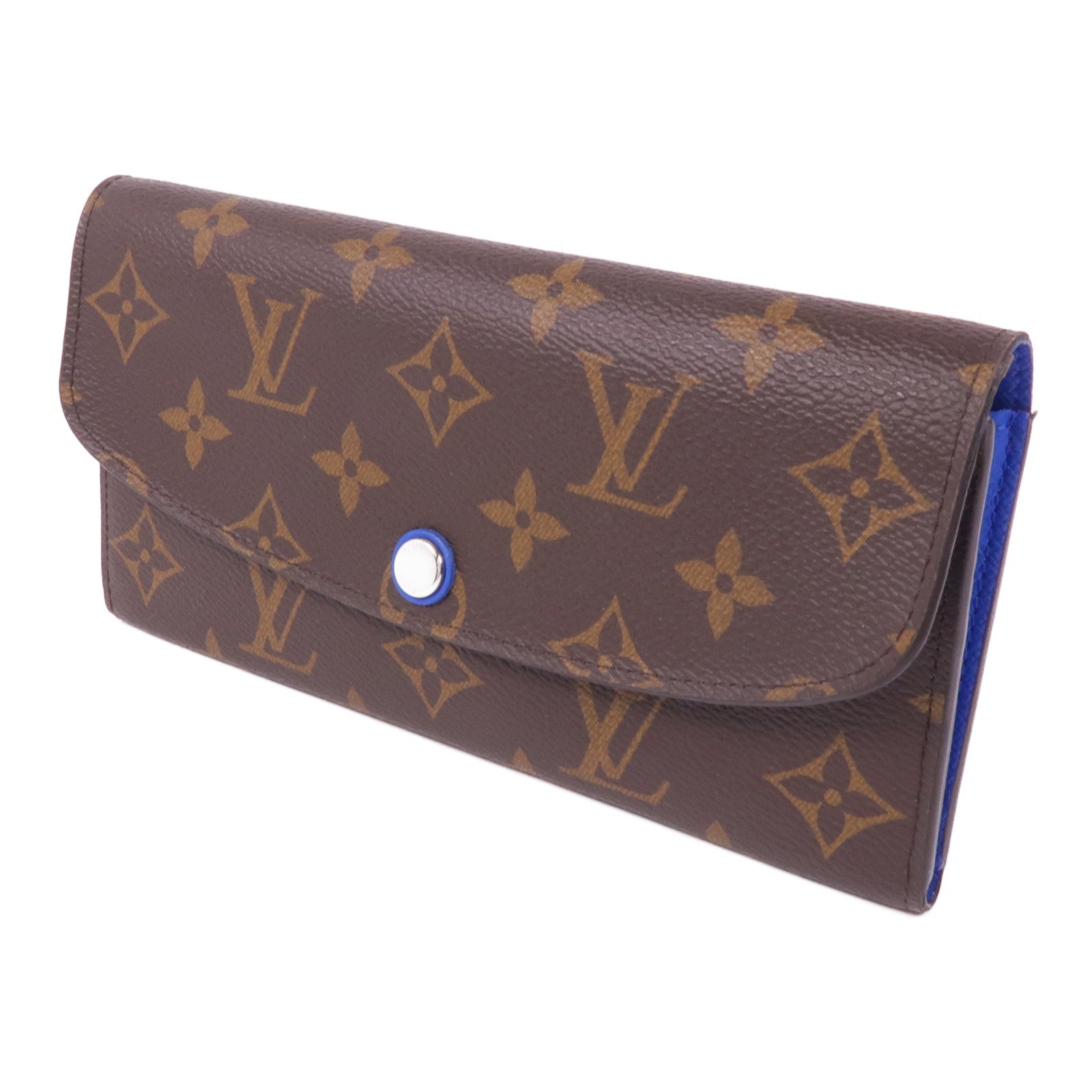 LOUIS VUITTON Monogram Emilie Wallet銀扣長錢包