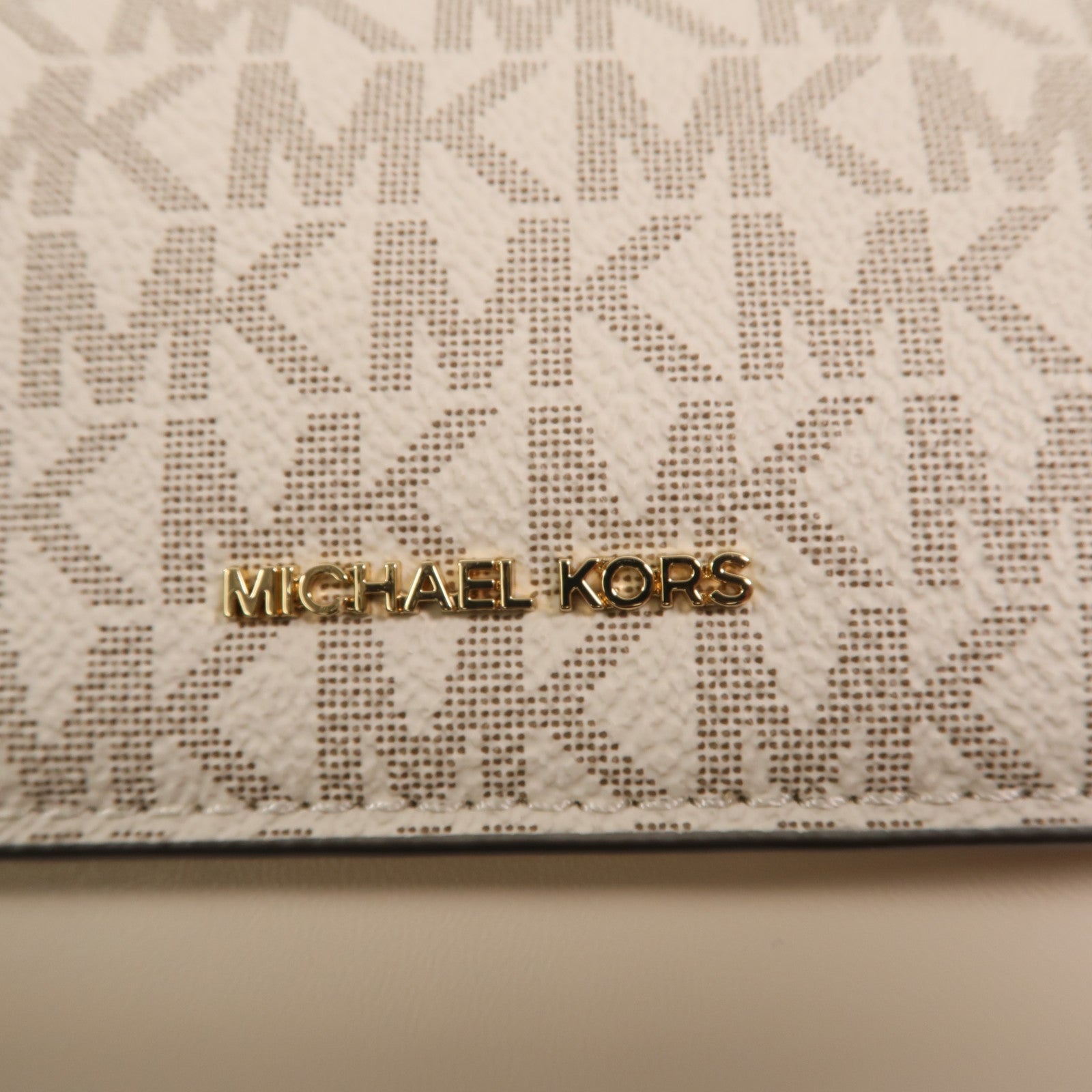 Michael Kors 塗層帆布Jet Set Travel Flap肩背袋