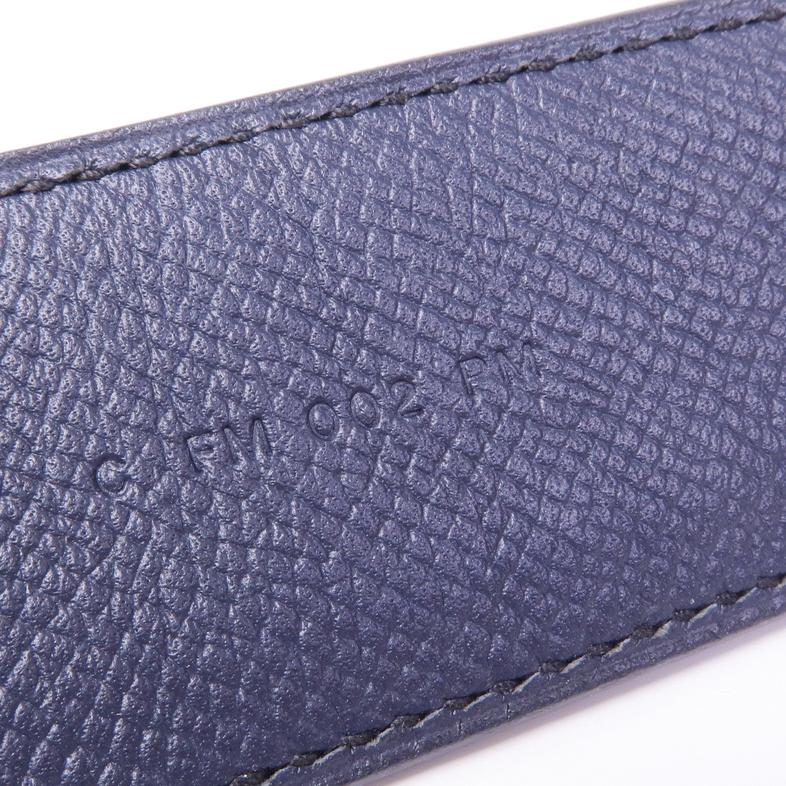 HERMES Epsom皮革Strap銀扣肩背帶