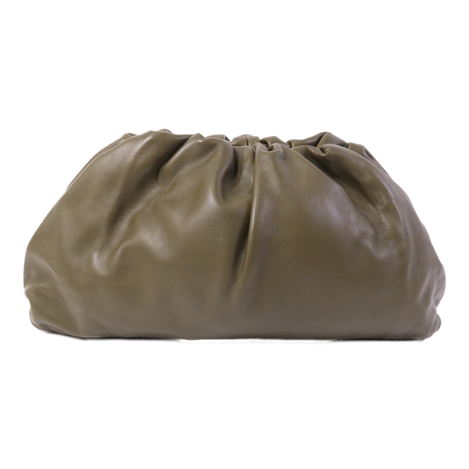 BOTTEGA VENETA 牛皮皮革Pouch Clutch金扣手拿包