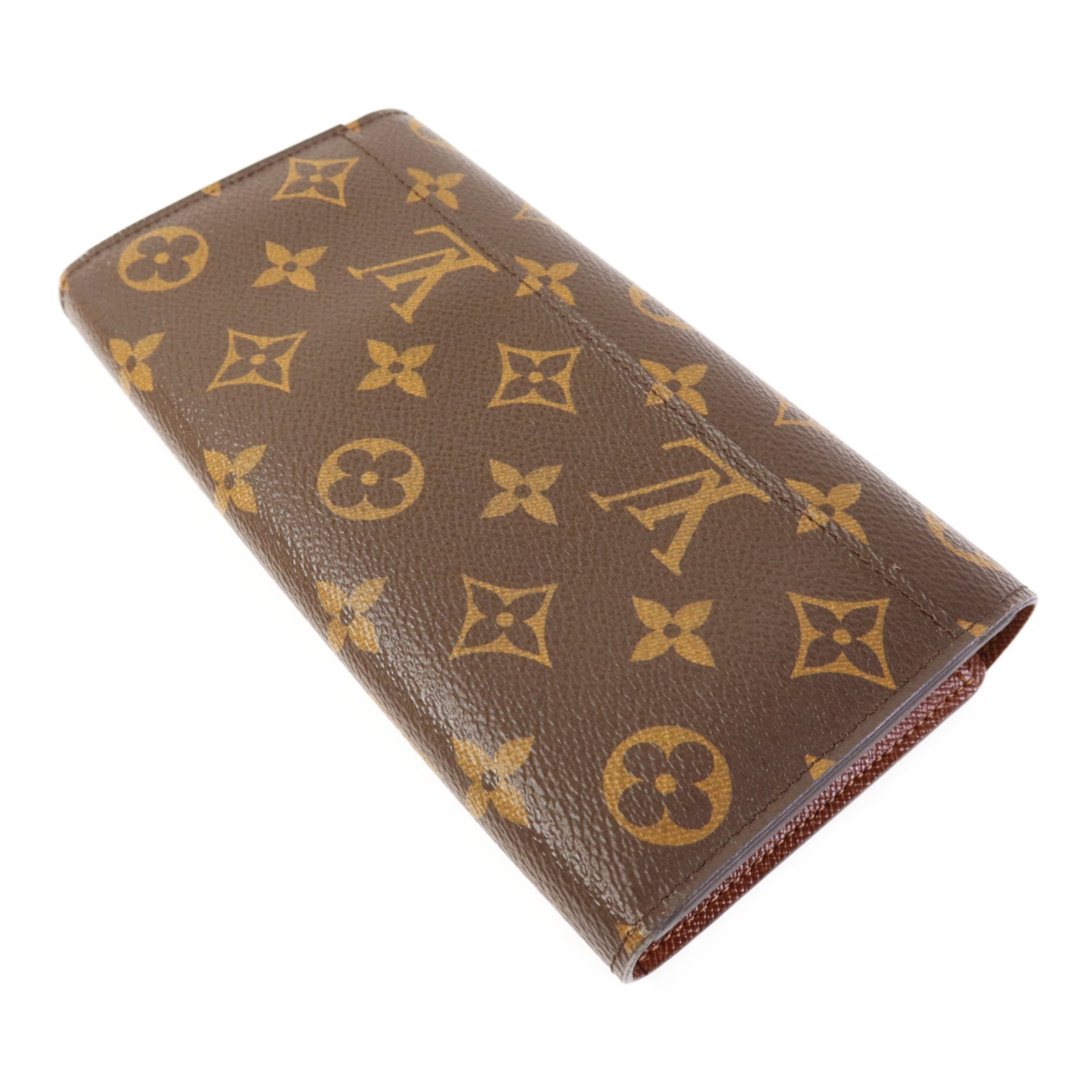 LOUIS VUITTON Monogram Sarah金扣長錢包