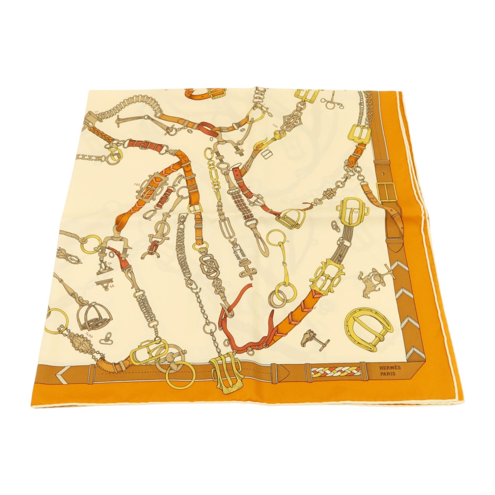 HERMES 絲質Scarf 90x90絲巾