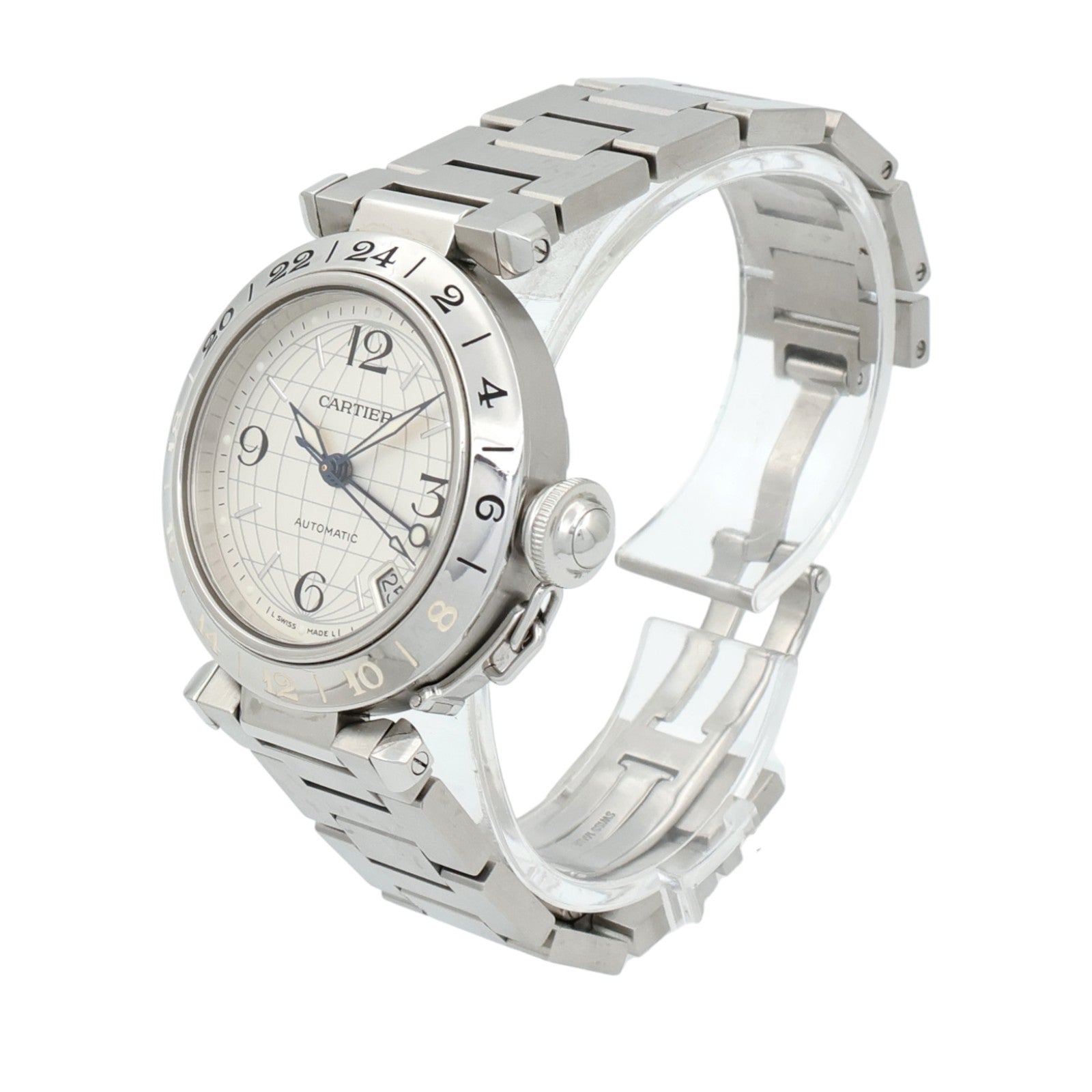 CARTIER Pasha C GMT W31078M7