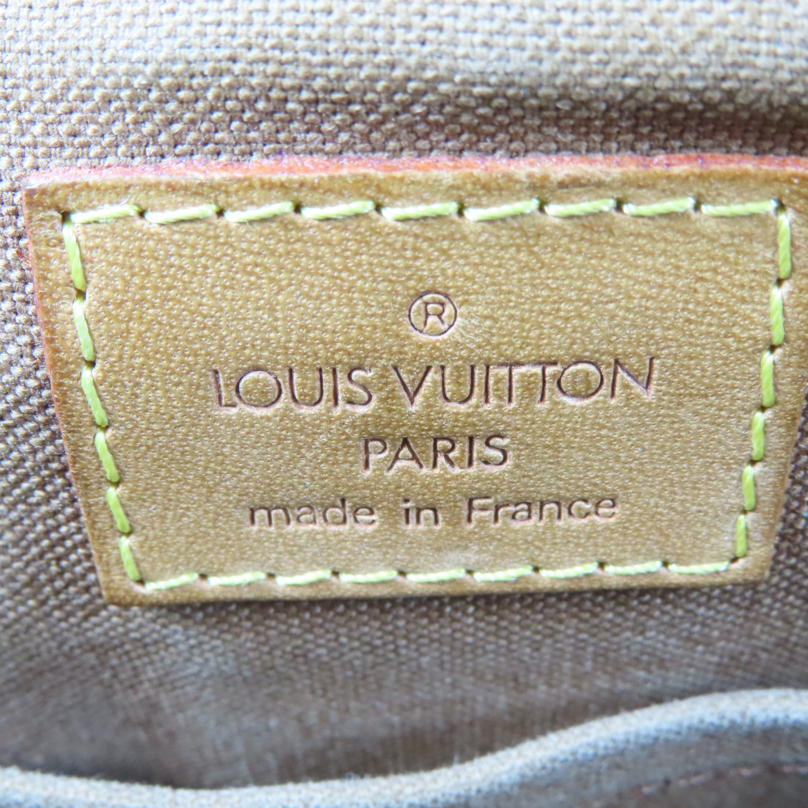 LOUIS VUITTON Monogram Palermo PM金扣手挽肩背兩用袋棕色