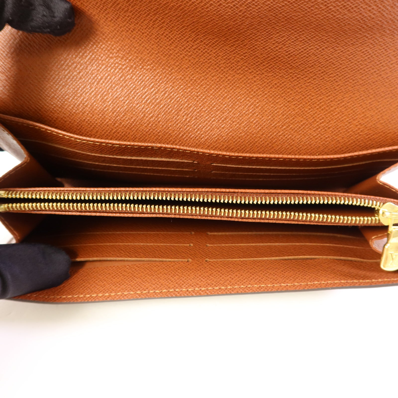 LOUIS VUITTON Monogram Sarah金扣長錢包