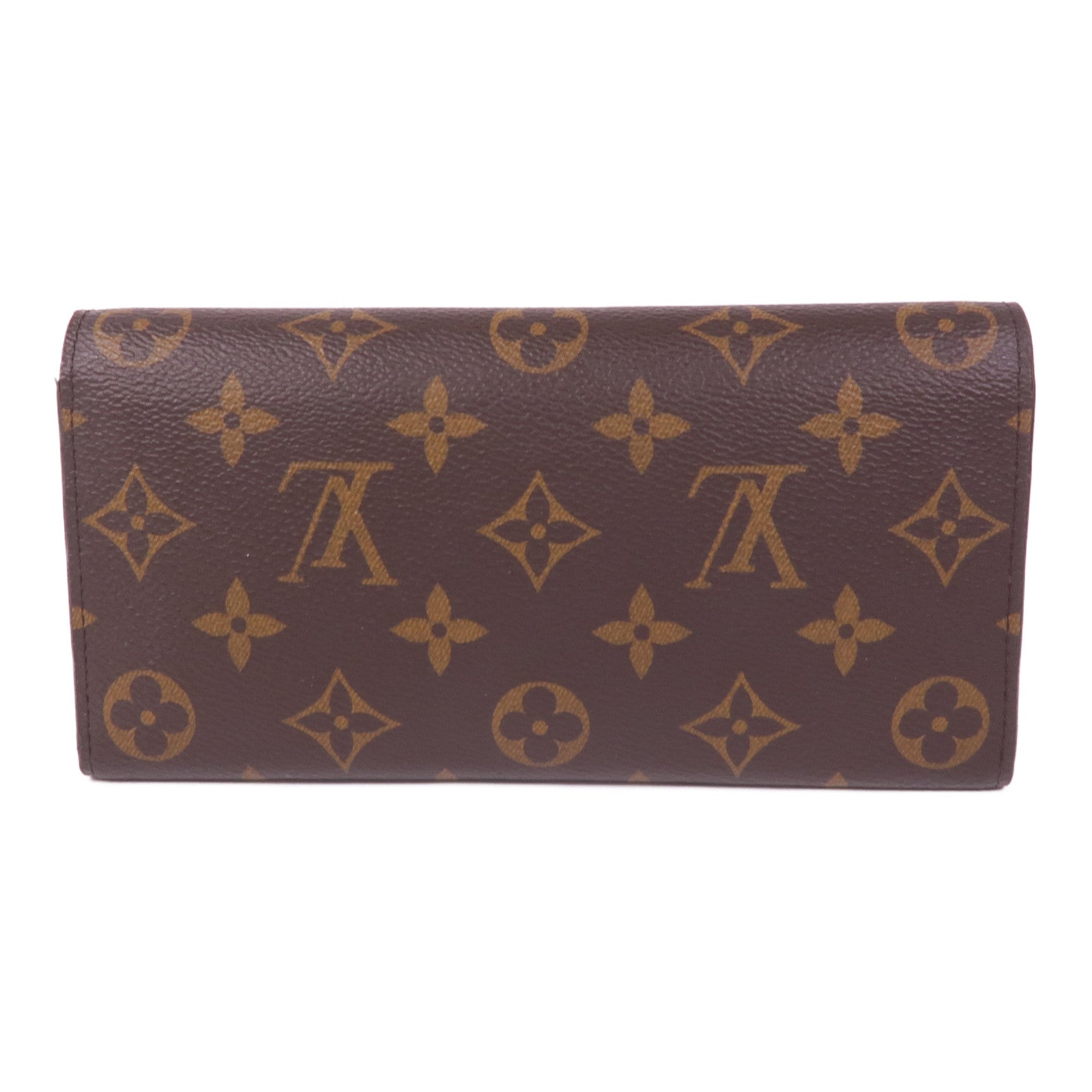 LOUIS VUITTON Monogram Emilie Wallet銀扣長錢包