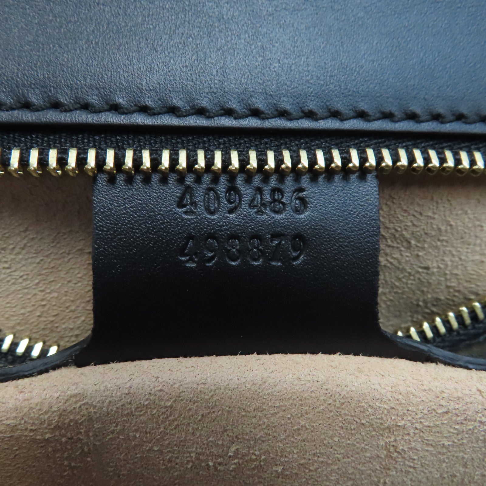 GUCCI 牛皮皮革Shoulder Bag金扣鏈帶肩背袋黑色