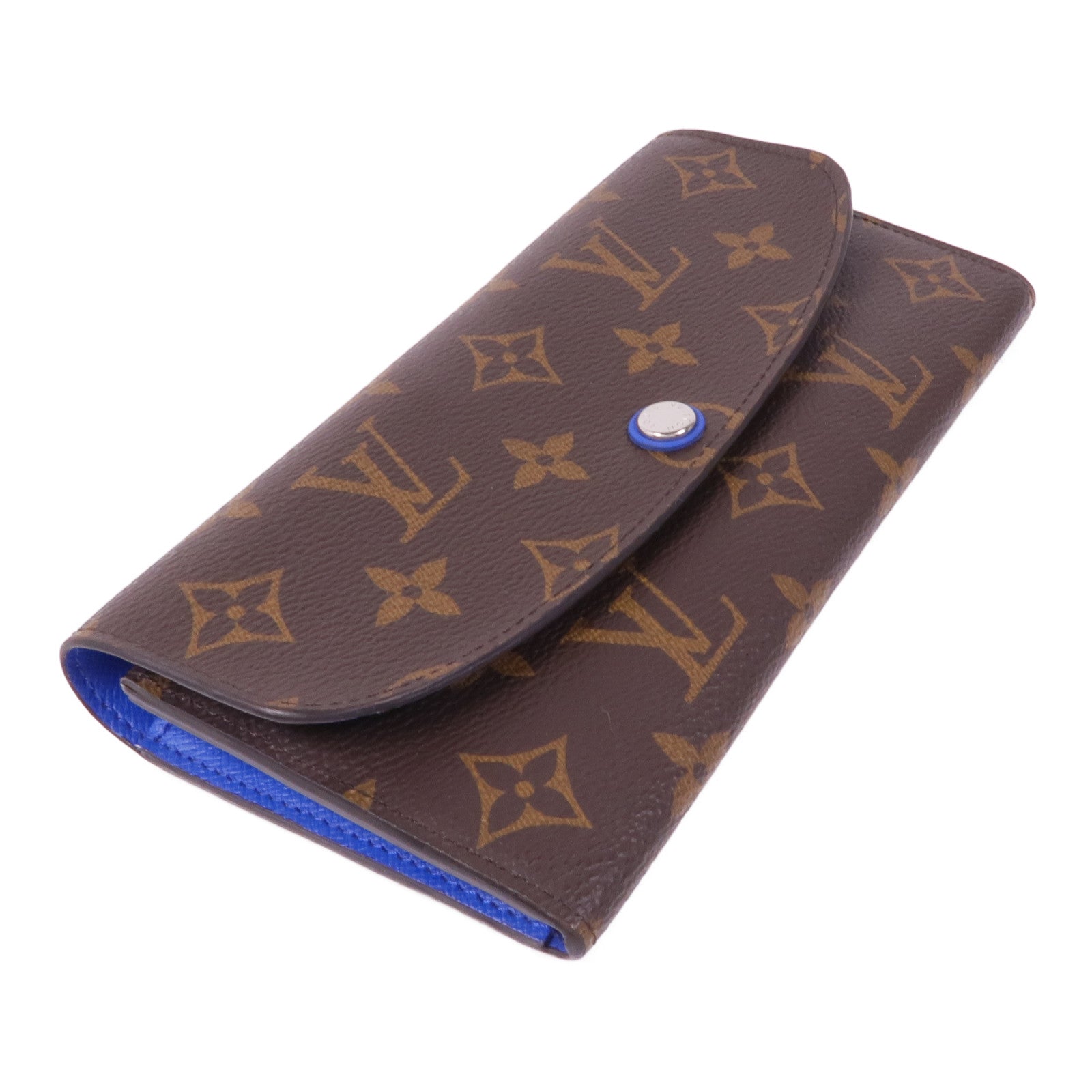 LOUIS VUITTON Monogram Emilie Wallet銀扣長錢包