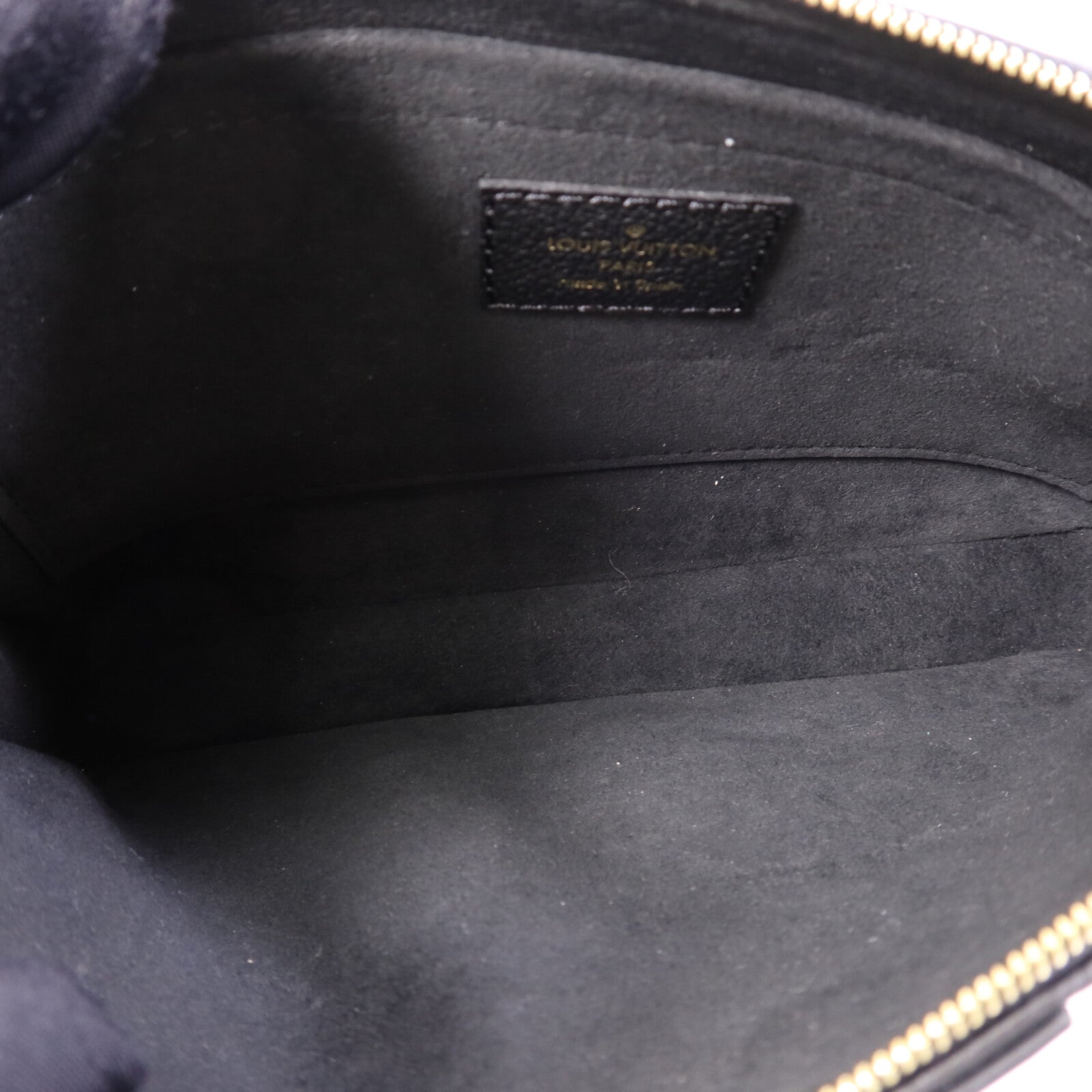 LOUIS VUITTON Monogram Empreinte Multi Pochette Accessoires金扣手挽肩背兩用袋