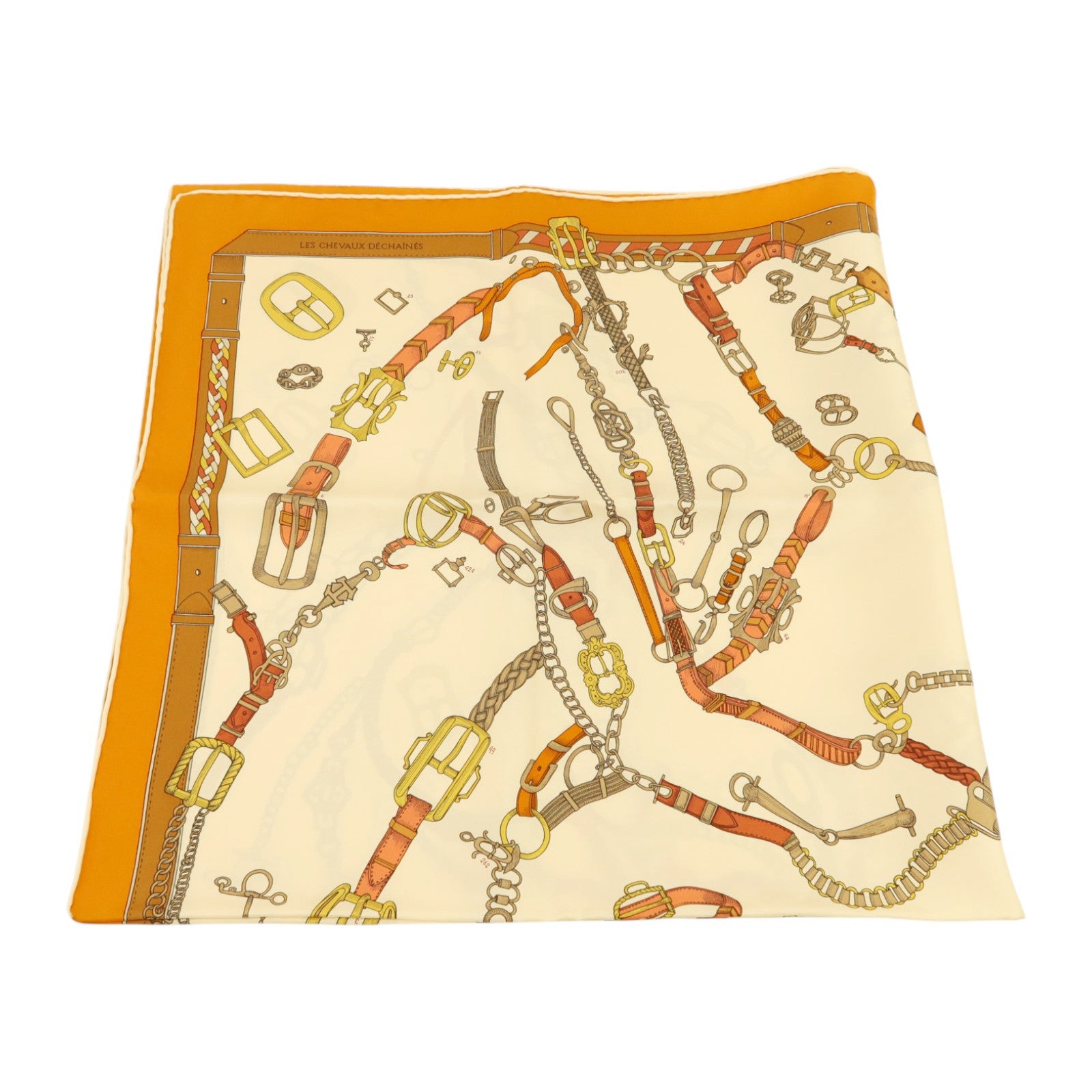 HERMES 絲質Scarf 90x90絲巾