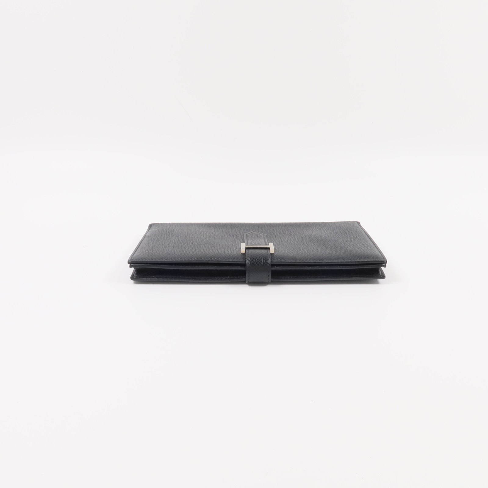 HERMES Epsom皮革Bearn Long Wallet長錢包Noir