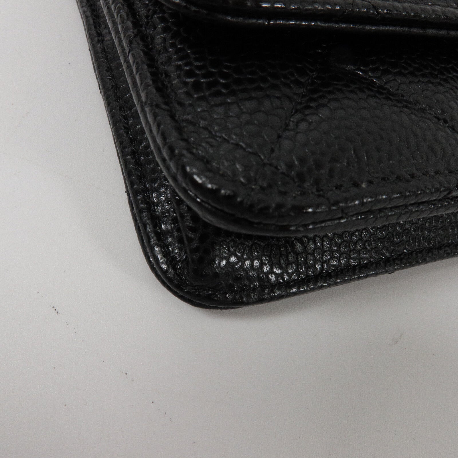 CHANEL 牛皮皮革WOC Wallet On Chain鏈帶肩背袋