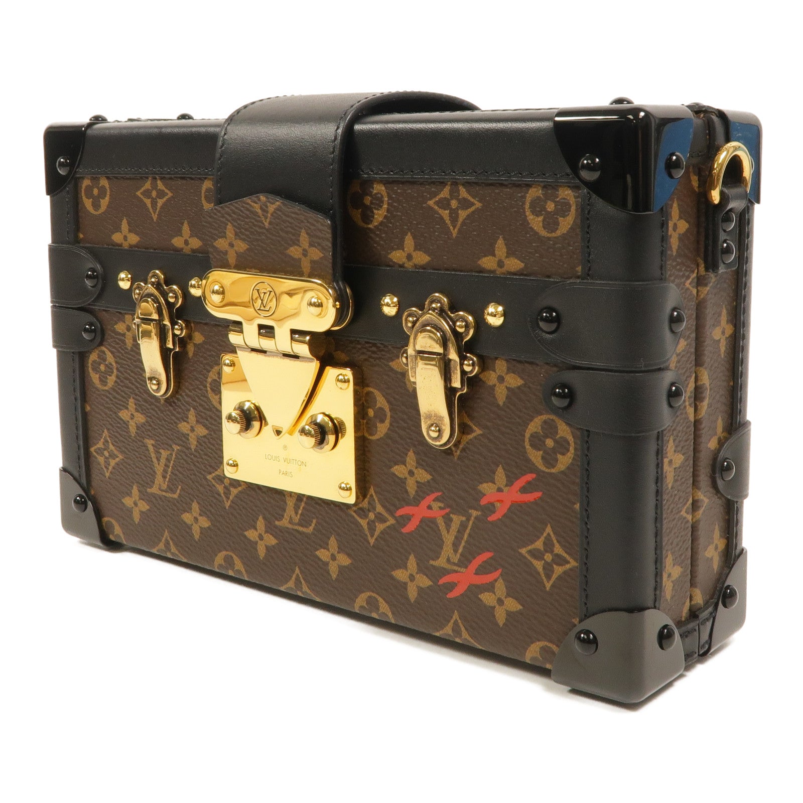 LOUIS VUITTON Monogram Petite Malle肩背袋