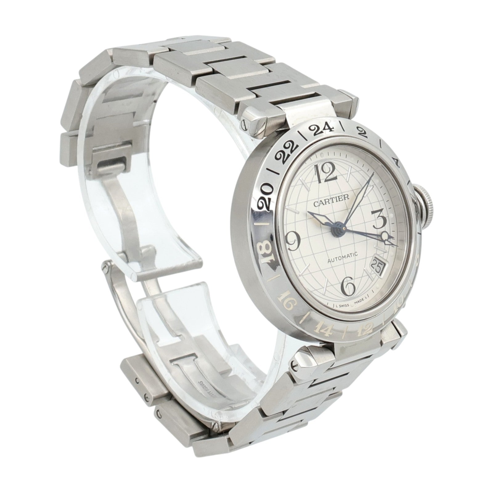 CARTIER Pasha C GMT W31078M7