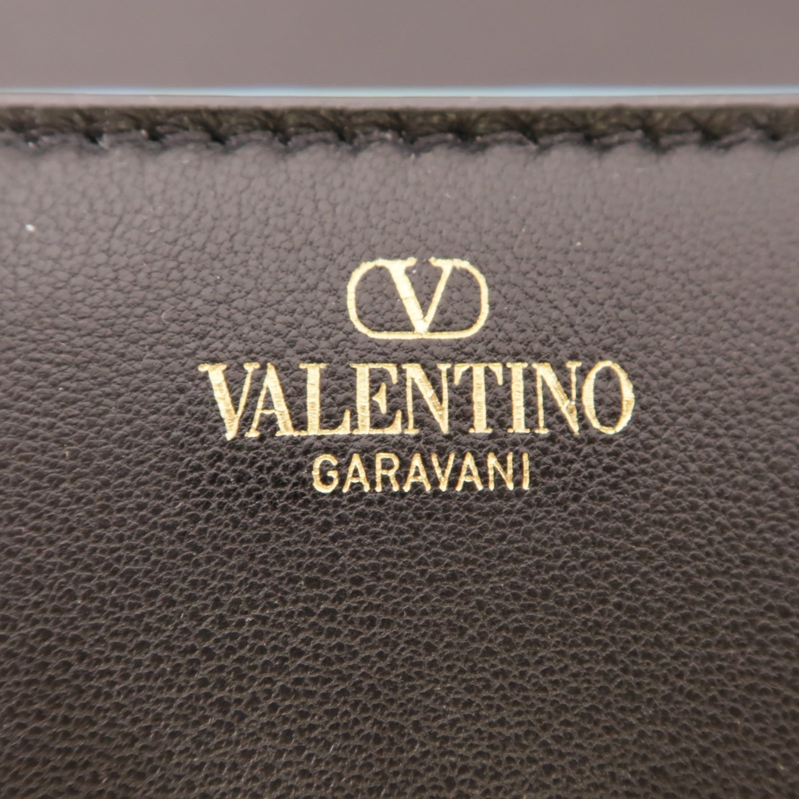 Valentino 牛皮皮革VLogo Signature Bag金扣肩背袋