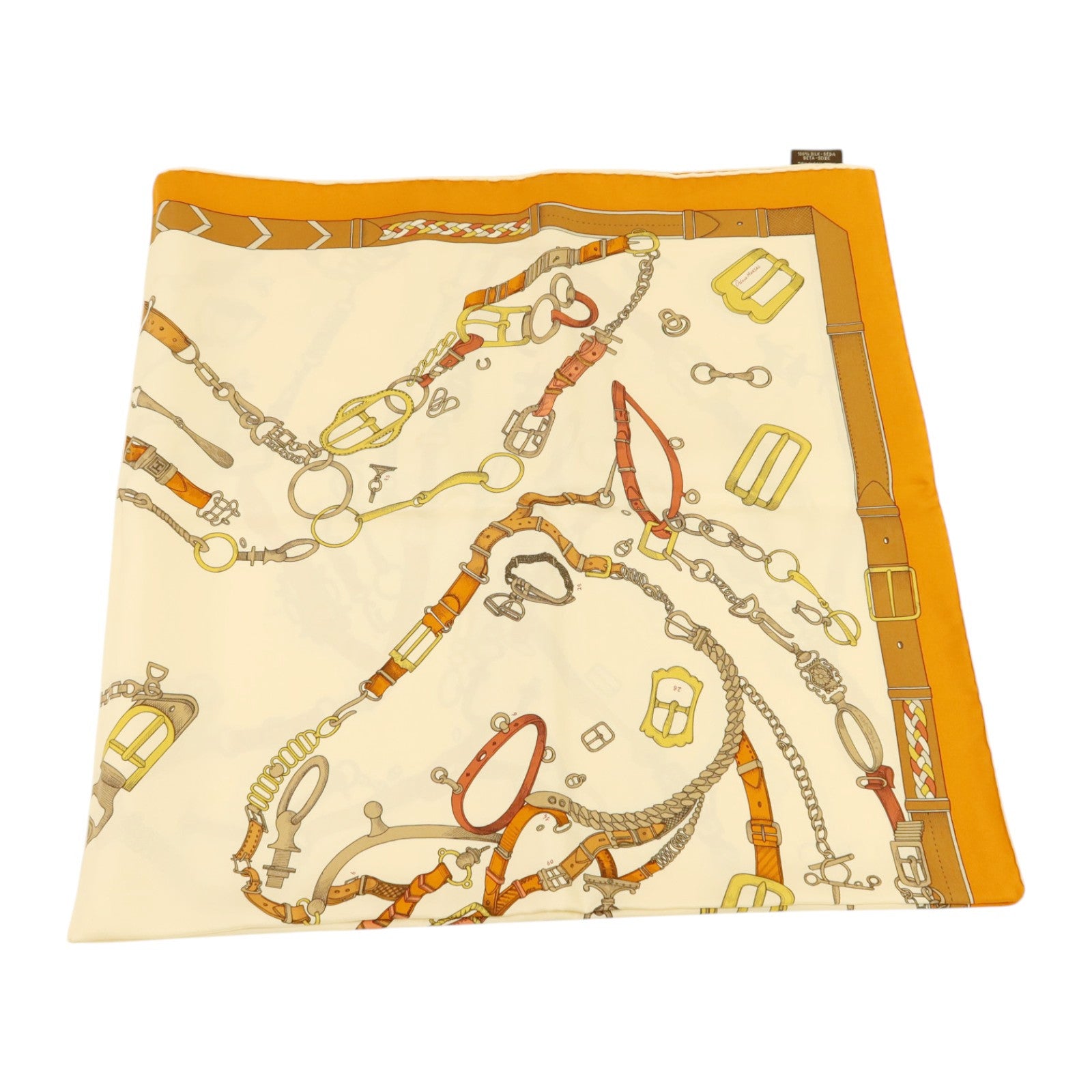 HERMES 絲質Scarf 90x90絲巾