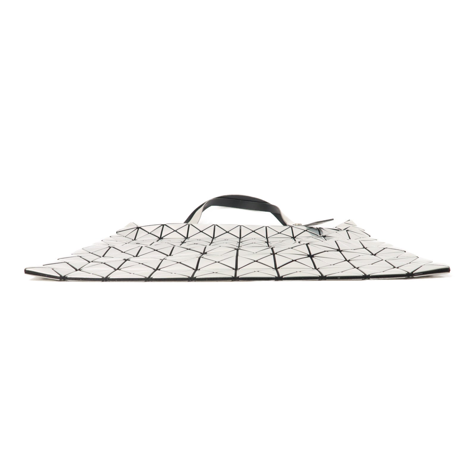 ISSEY MIYAKE PVC Bao Bao銀扣手挽袋銀色