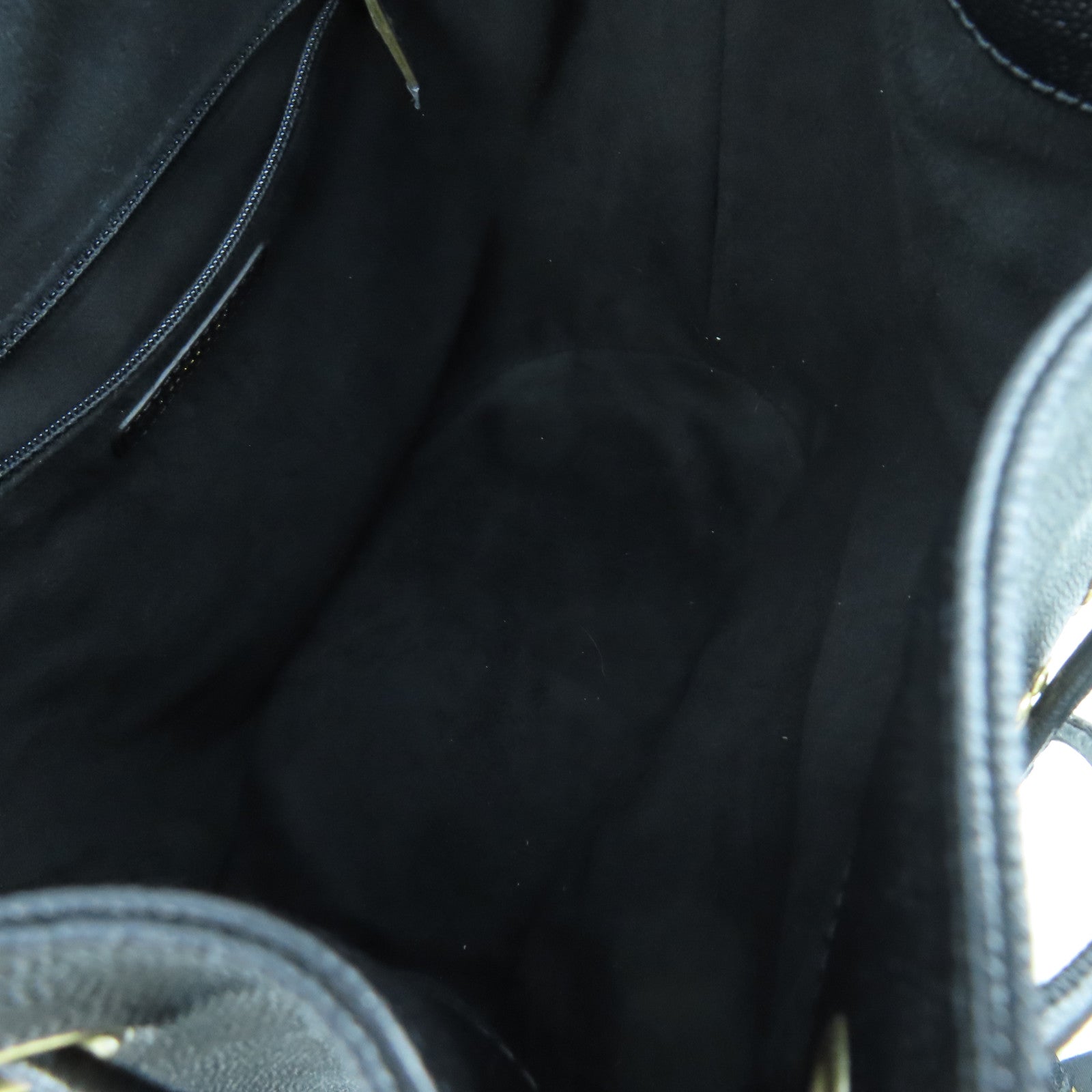 CHANEL 【激減優惠】牛皮皮革Bucket Bag金扣鏈帶肩背袋黑色
