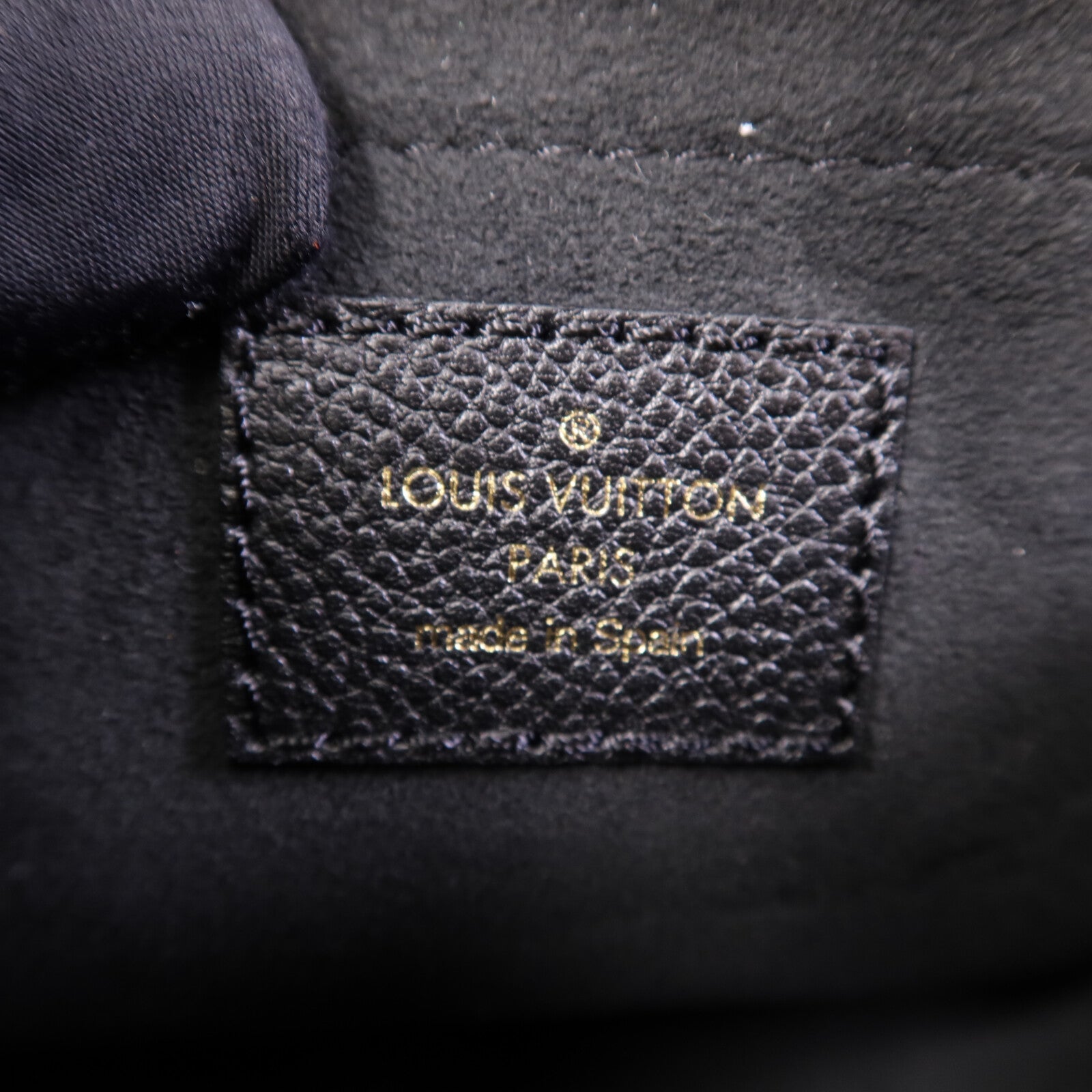 LOUIS VUITTON Monogram Empreinte Multi Pochette Accessoires金扣手挽肩背兩用袋
