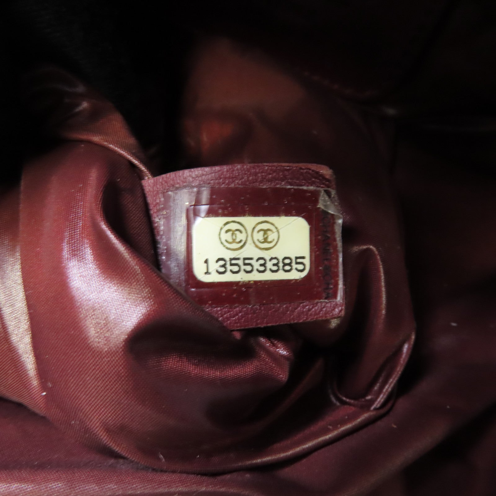 CHANEL 尼龍Coco Cocoon銀扣肩背袋黑色
