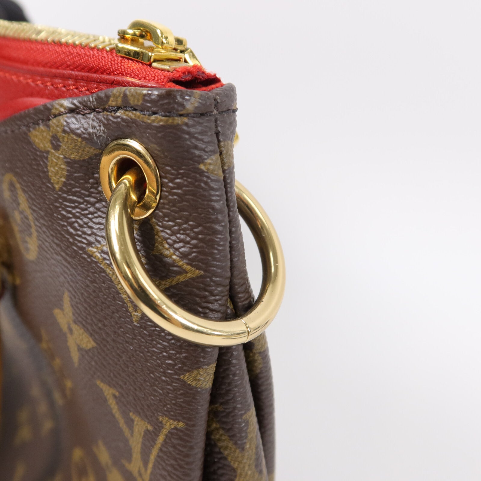 LOUIS VUITTON Monogram Pallas BB手挽肩背兩用袋