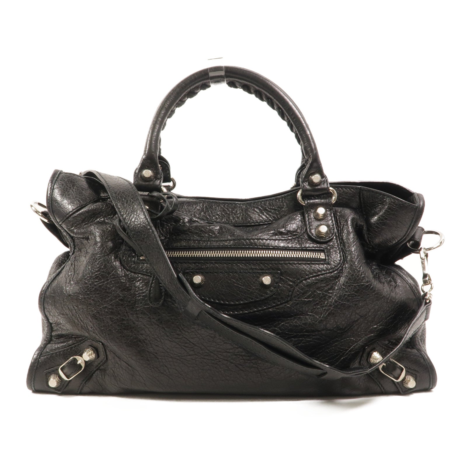 BALENCIAGA 羊皮皮革Giant City手挽肩背兩用袋
