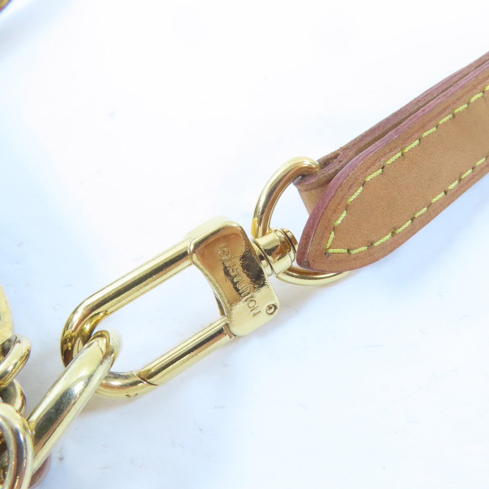 LOUIS VUITTON Monogram Palermo PM金扣手挽肩背兩用袋棕色