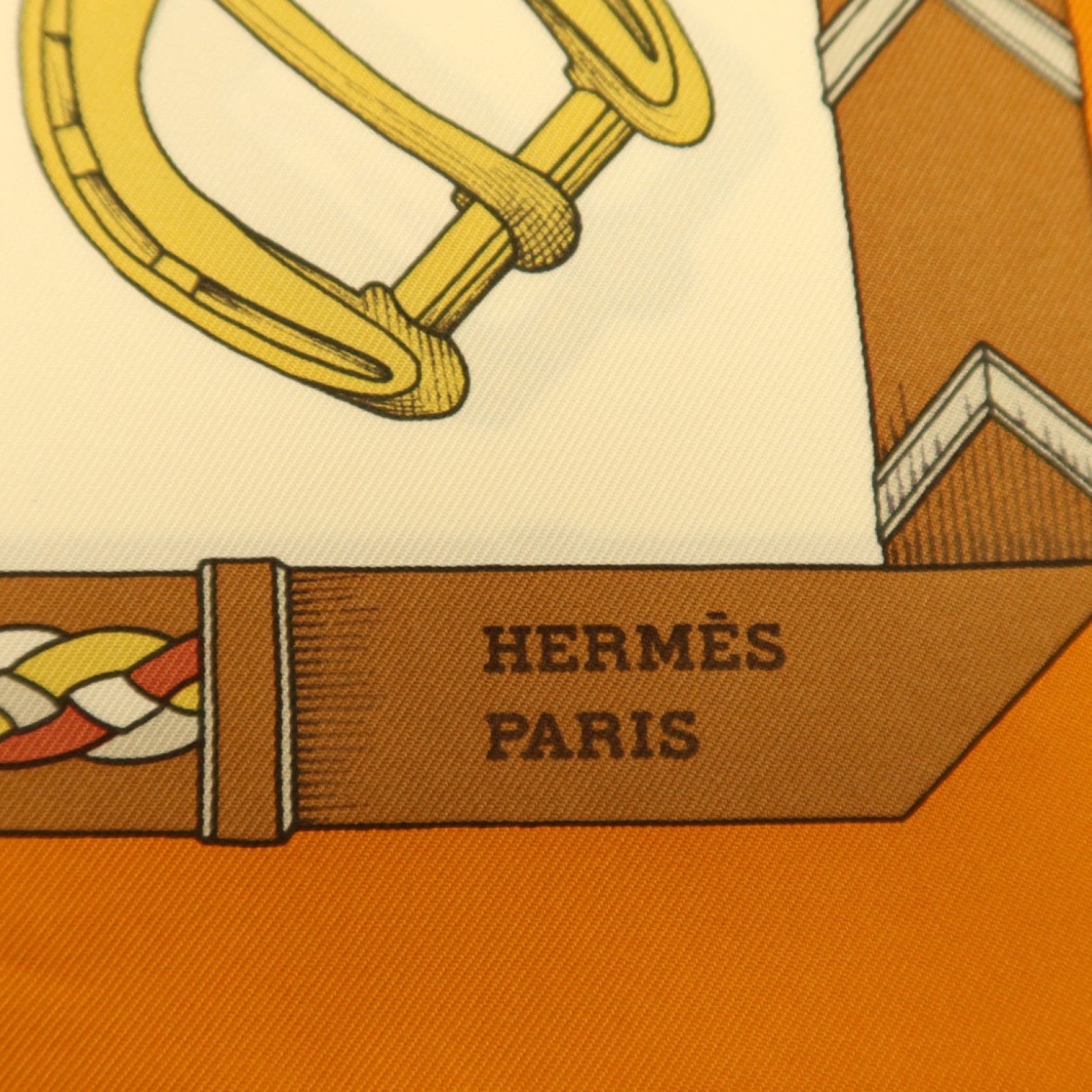 HERMES 絲質Scarf 90x90絲巾
