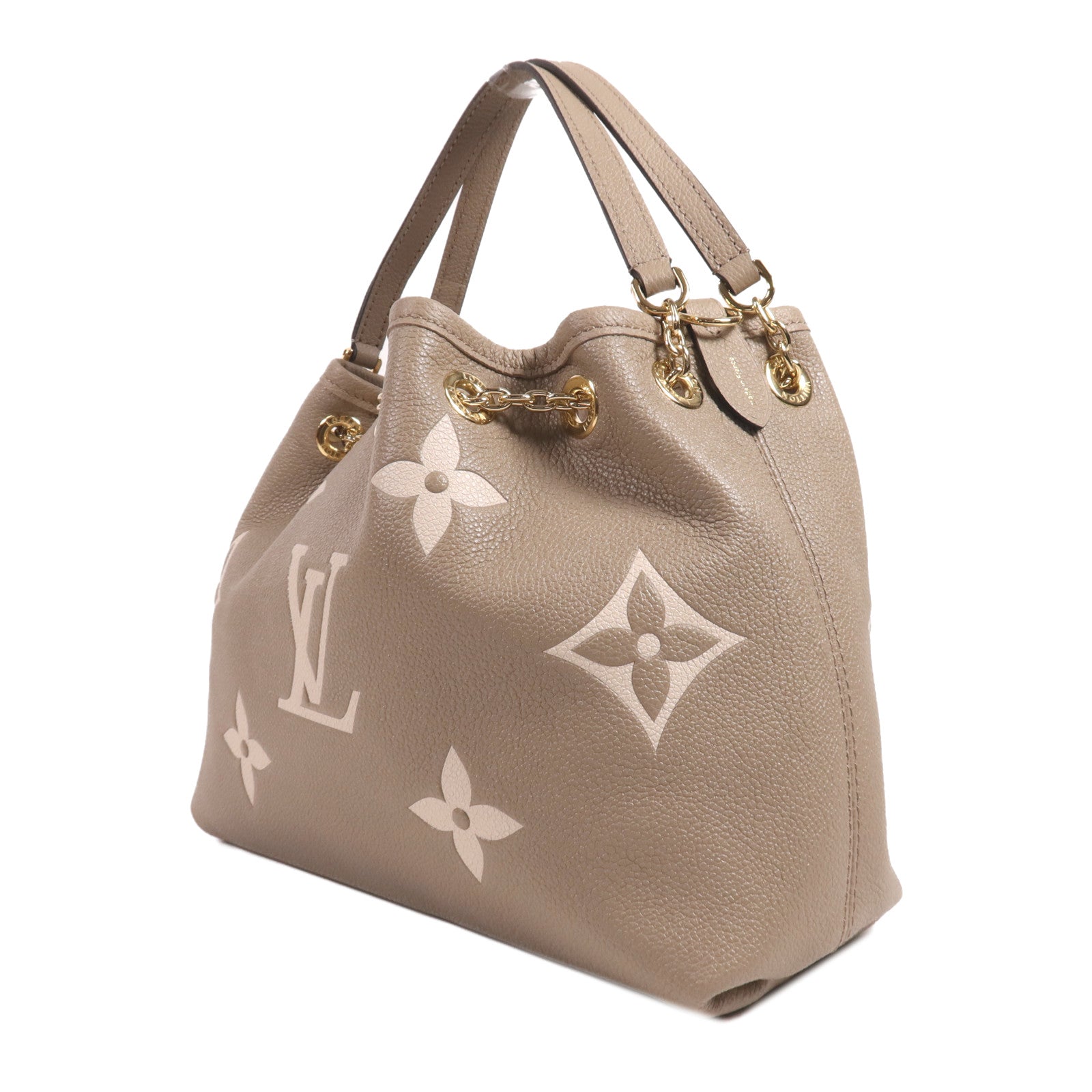 LOUIS VUITTON Monogram Empreinte Bundle金扣手挽肩背兩用袋