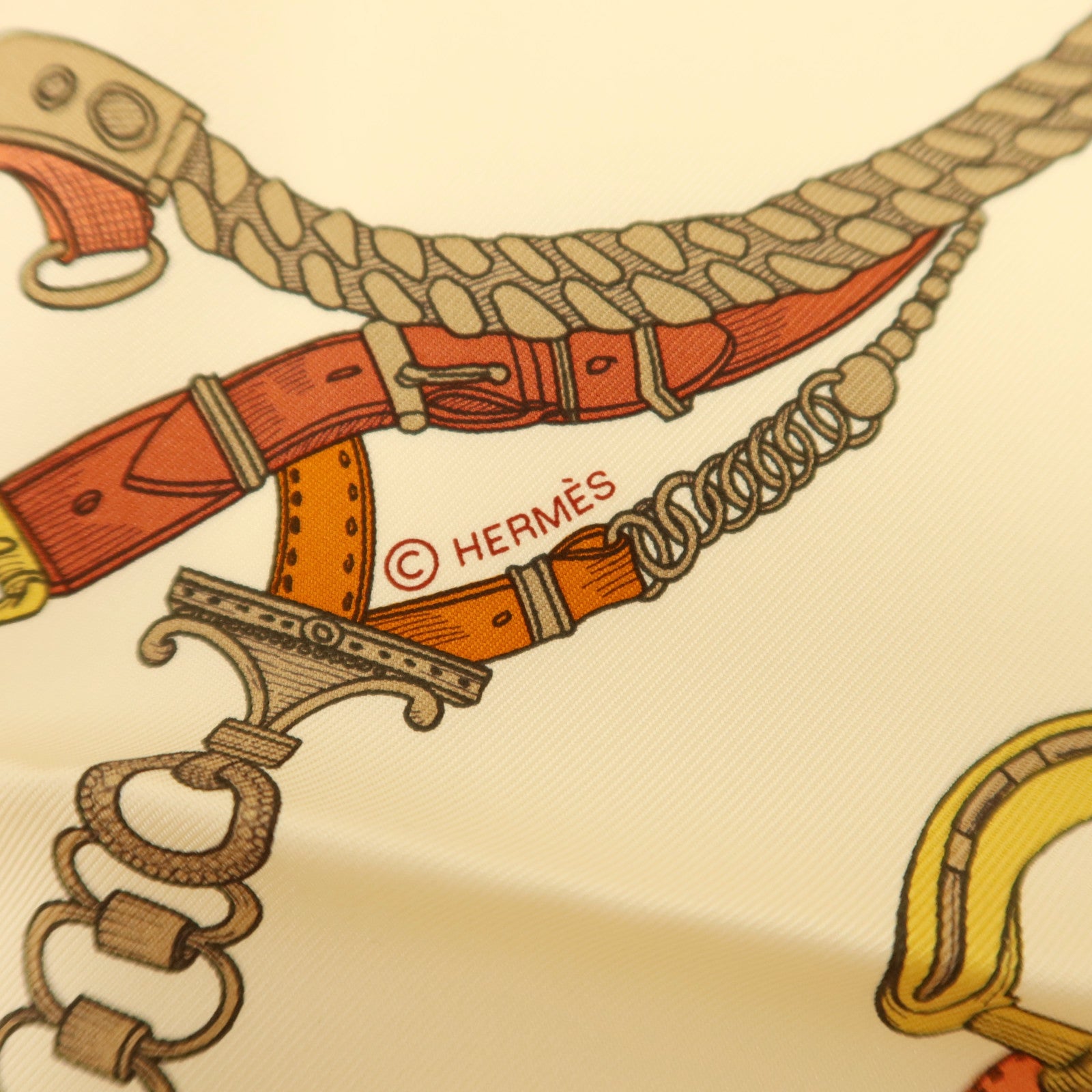 HERMES 絲質Scarf 90x90絲巾