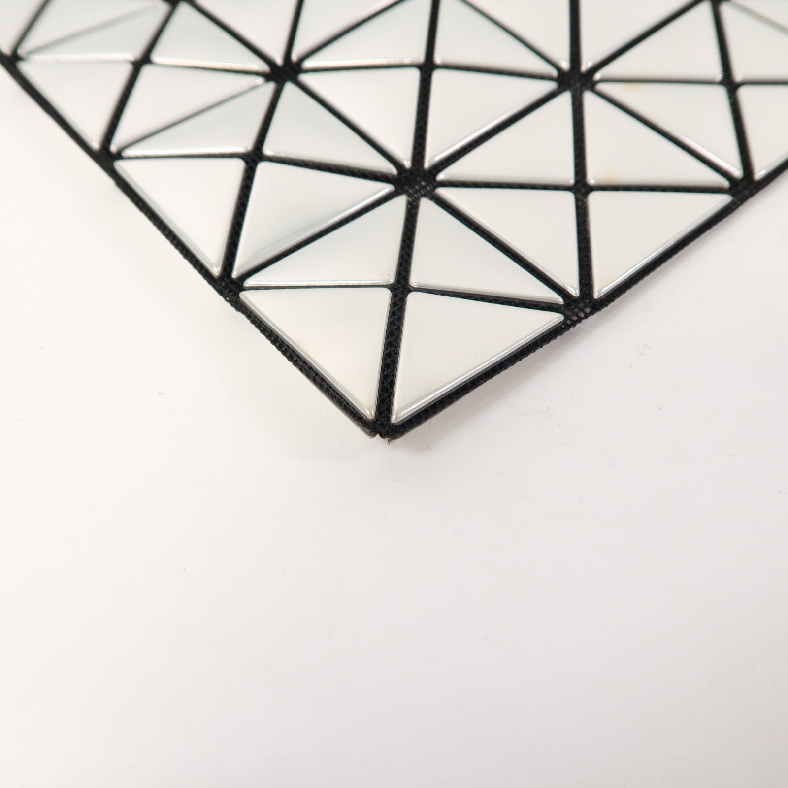 ISSEY MIYAKE PVC Bao Bao銀扣手挽袋銀色