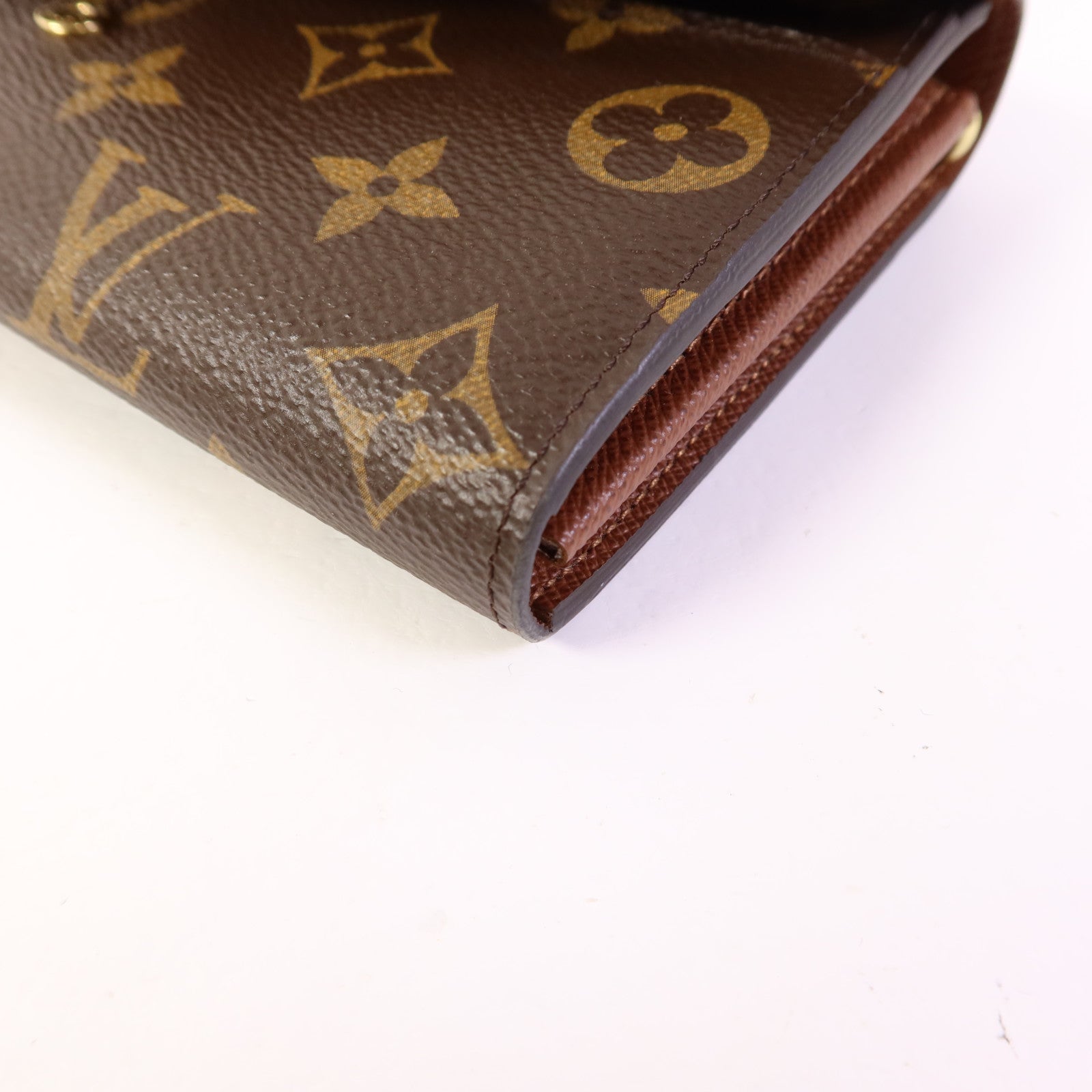 LOUIS VUITTON Monogram Sarah金扣長錢包