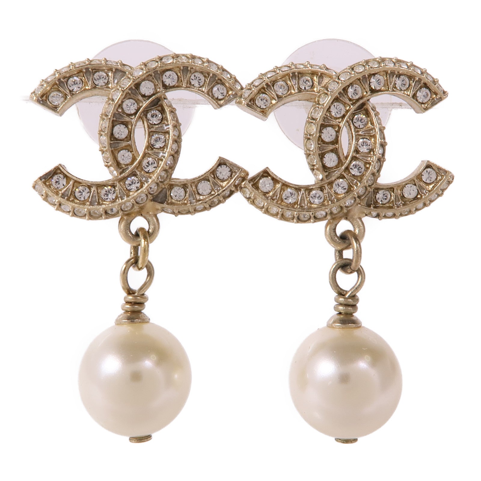 CHANEL PVC/金屬Earrings耳環