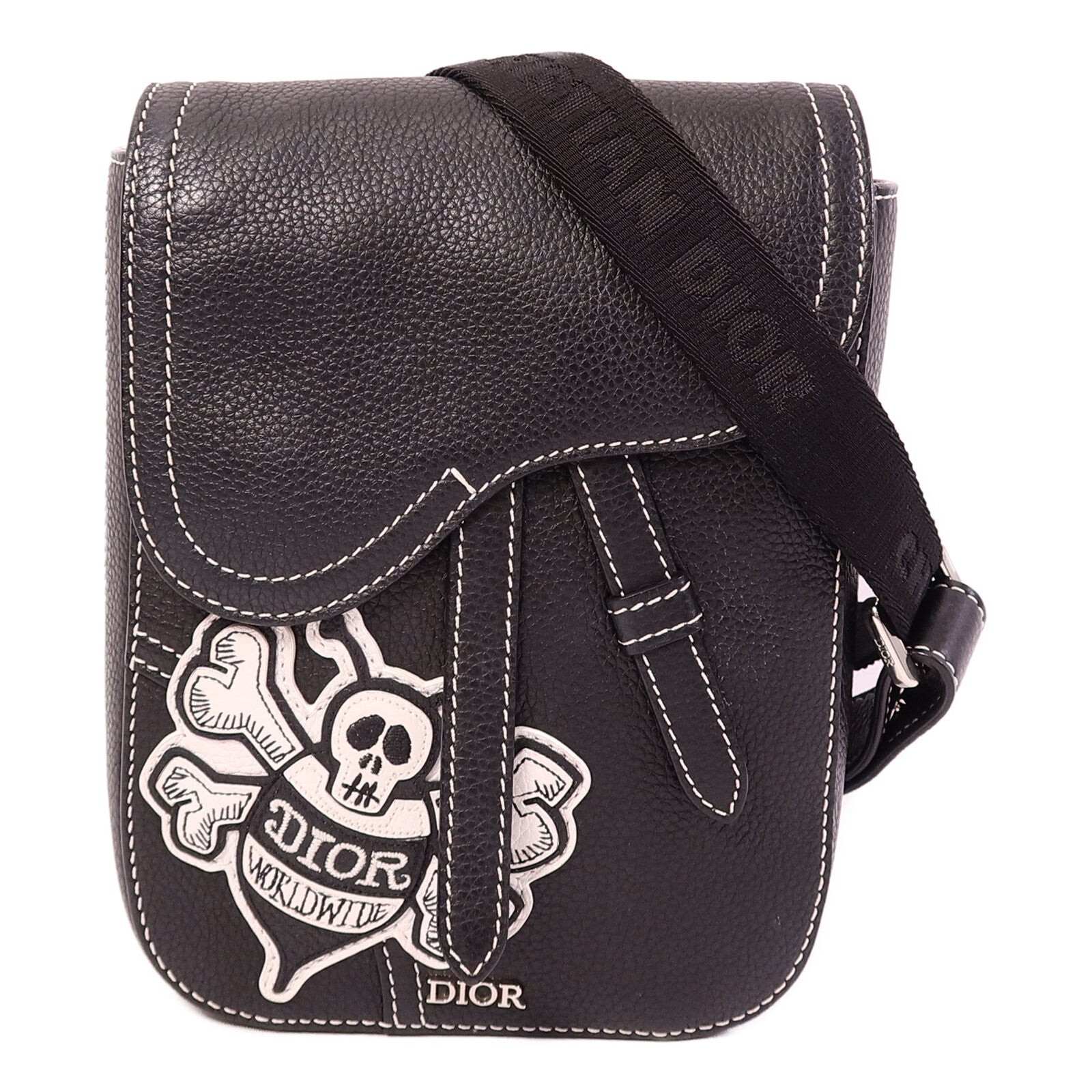 Dior 牛皮皮革Dior Shawn Collaboration肩背袋