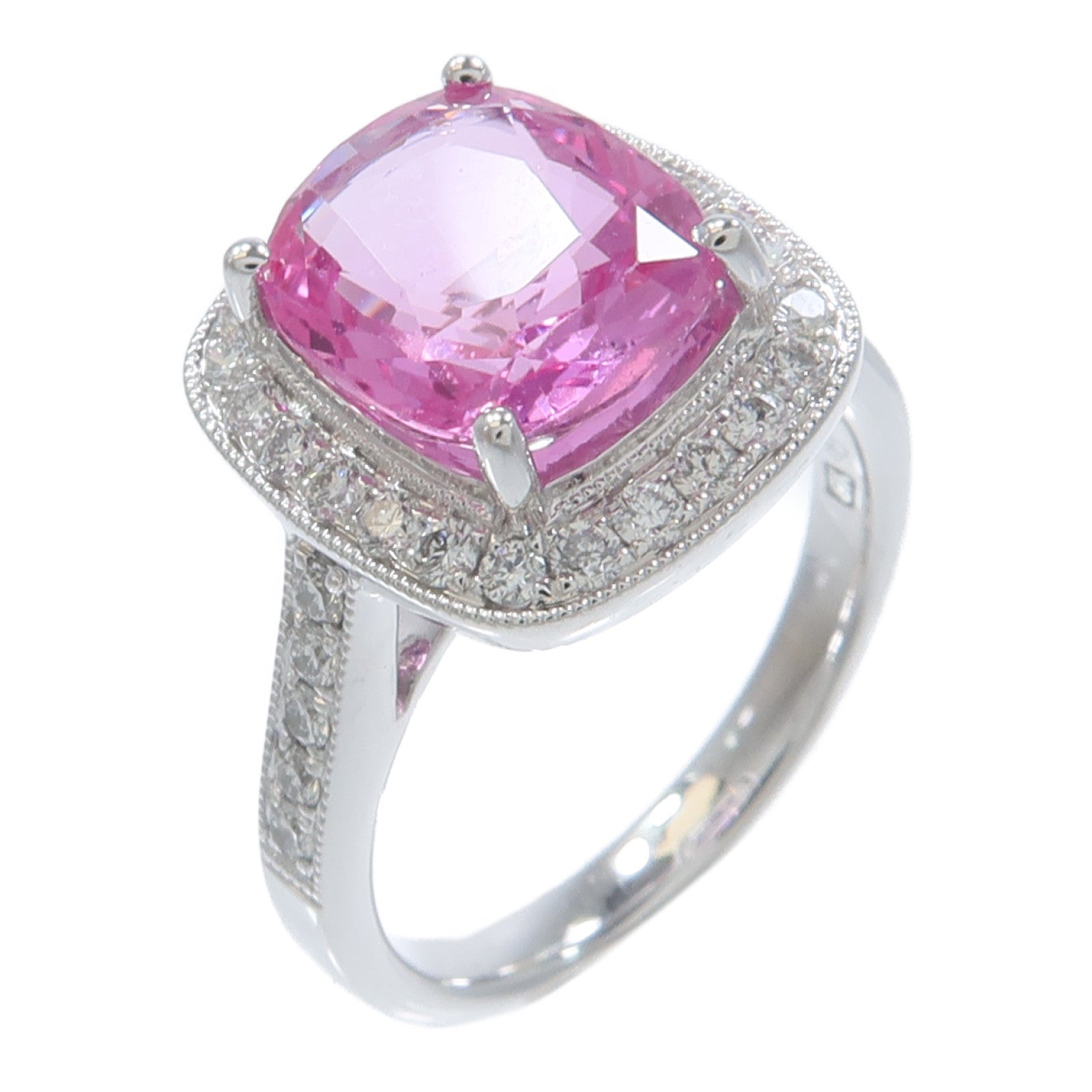JEWELRY 18K白金Diamond Color Stone Ring鑽石/彩色寶石戒指