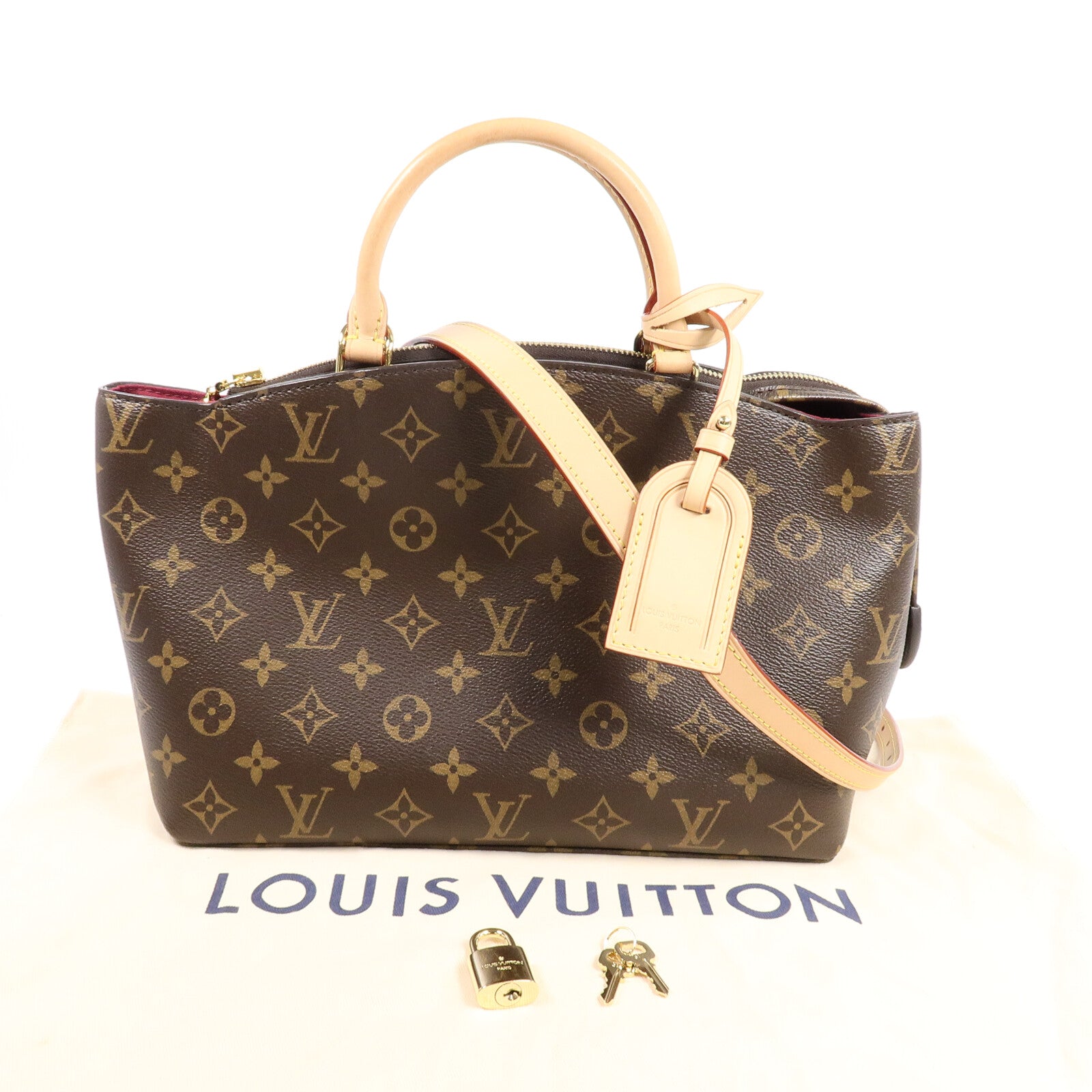 LOUIS VUITTON Monogram Petit Palais手挽肩背兩用袋