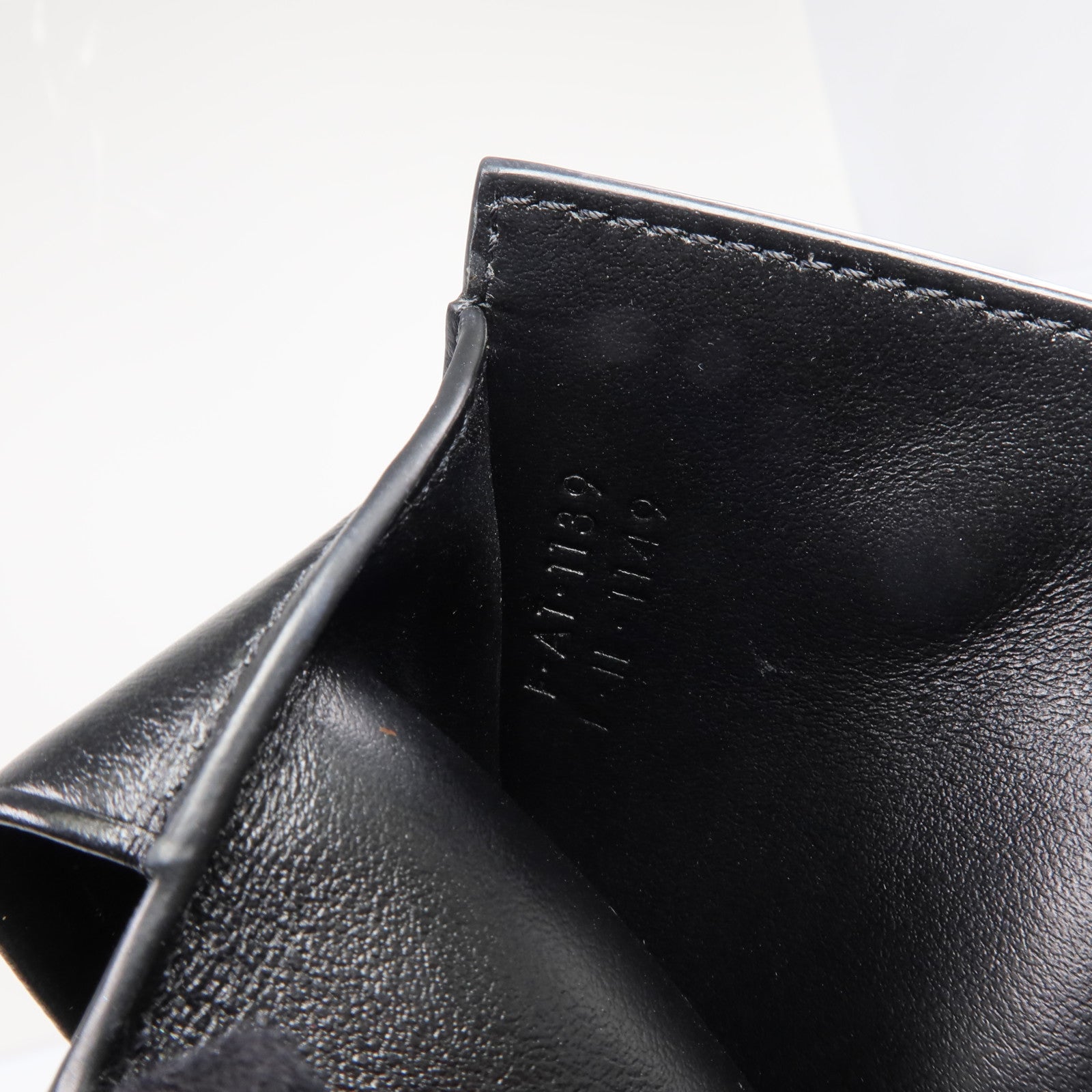 CELINE 牛皮皮革Small Trifold Wallet金扣錢包