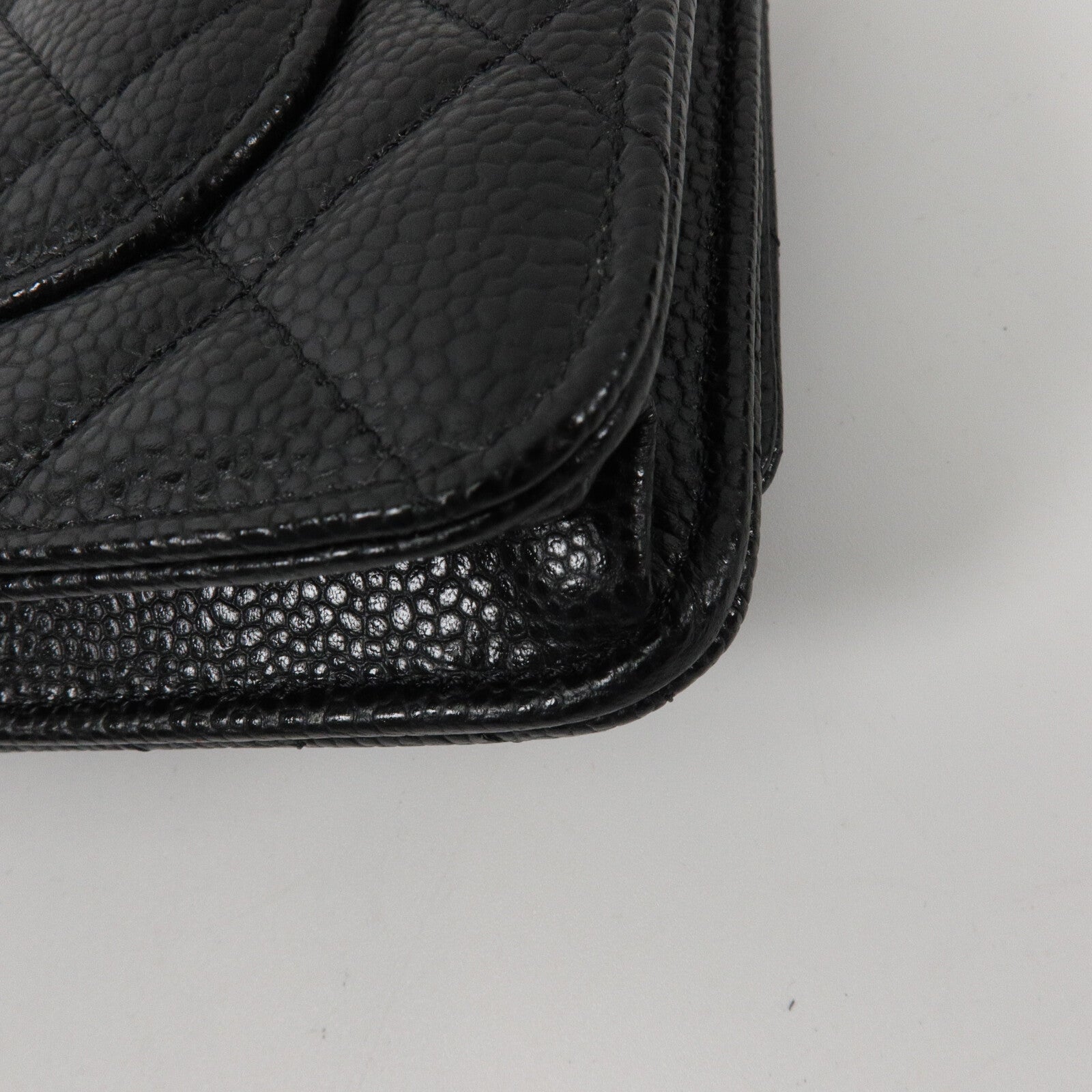 CHANEL 牛皮皮革WOC Wallet On Chain鏈帶肩背袋