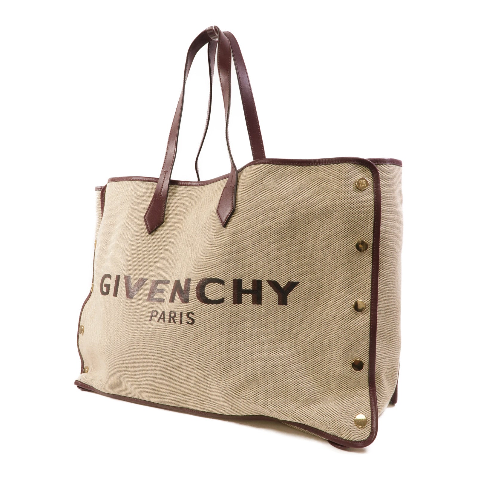 GIVENCHY 帆布Bond Shopper Tote Bag Large肩背袋