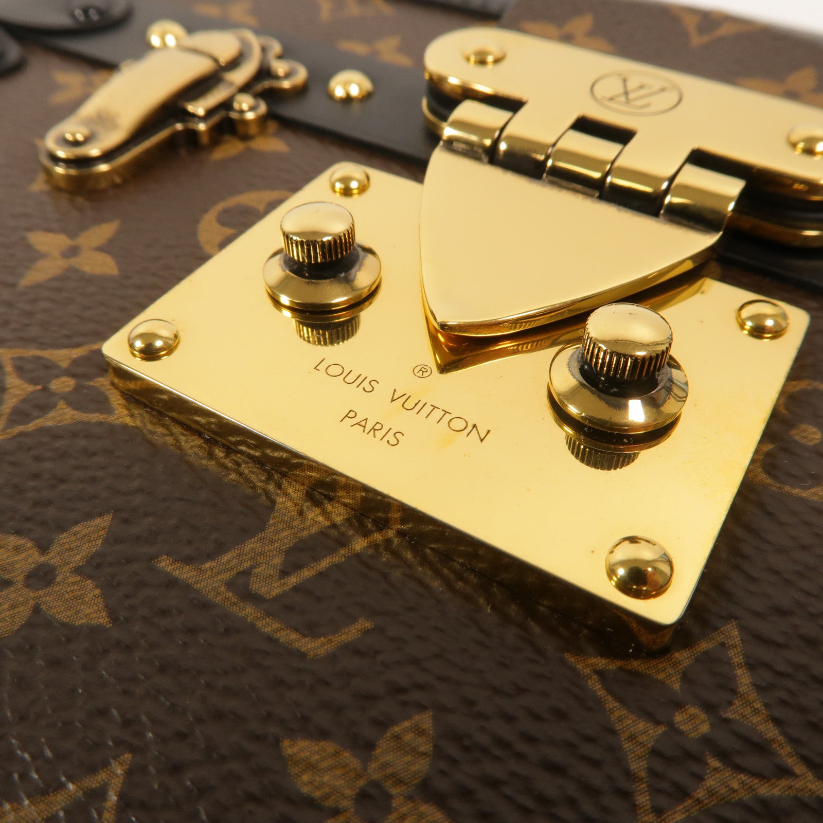 LOUIS VUITTON Monogram Petite Malle肩背袋