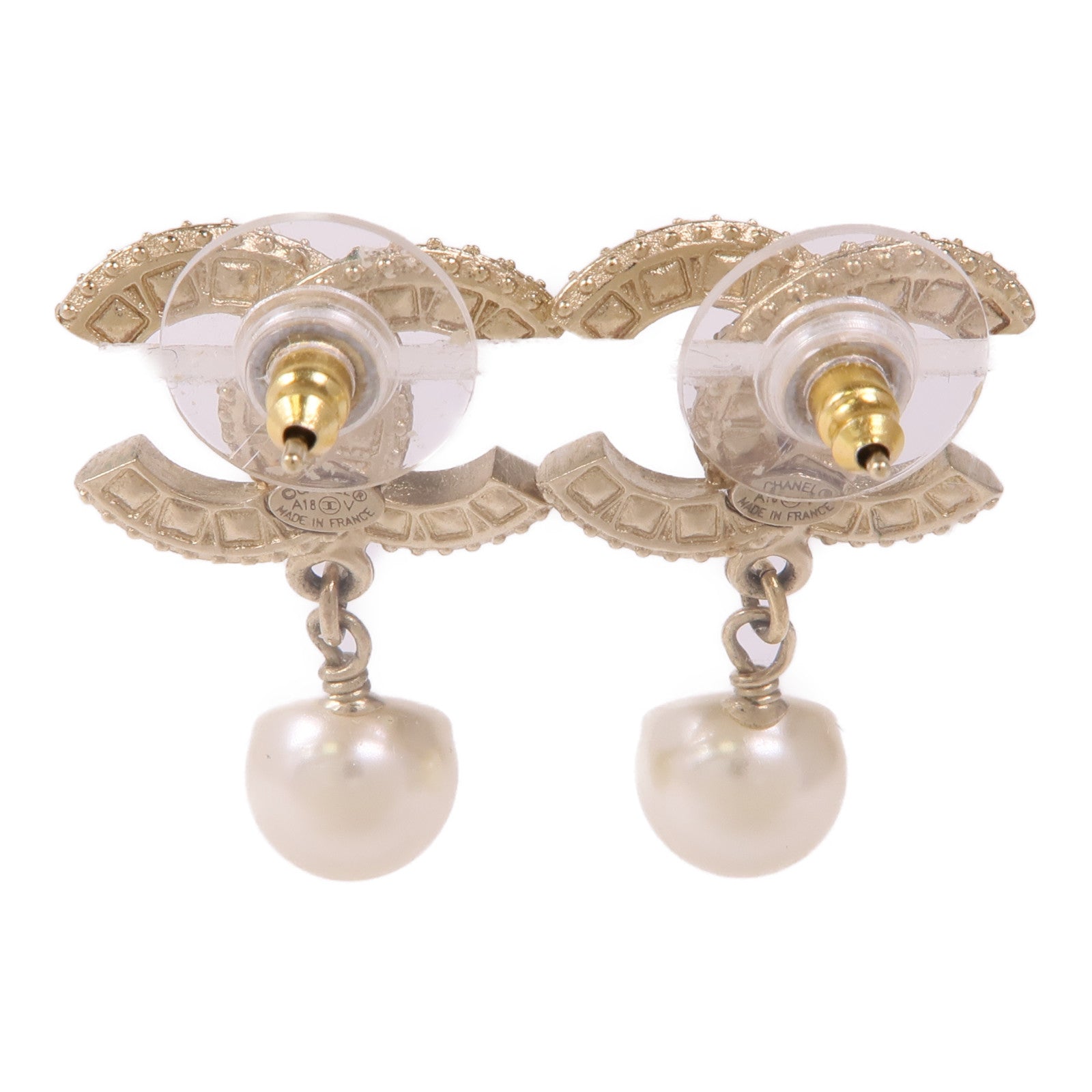 CHANEL PVC/金屬Earrings耳環