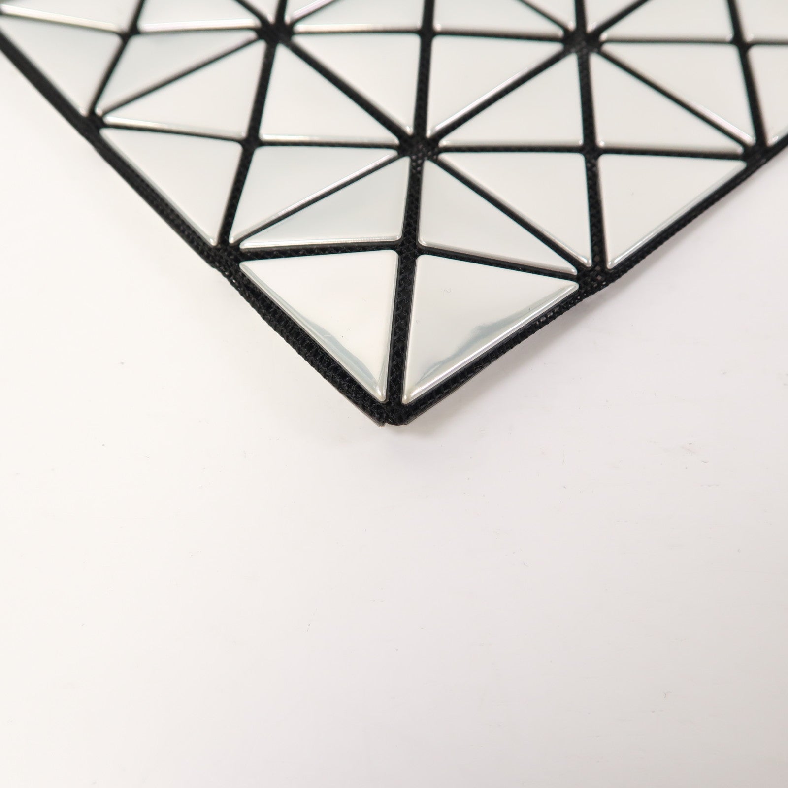 ISSEY MIYAKE PVC Bao Bao銀扣手挽袋銀色