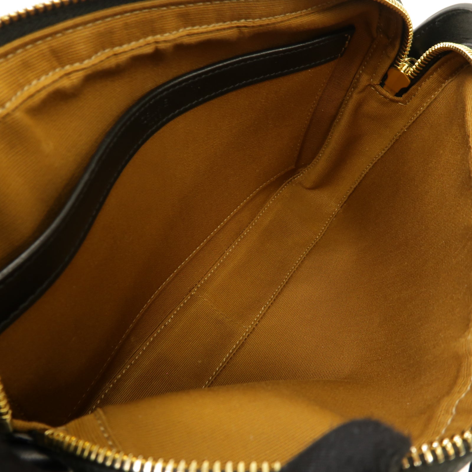 CELINE 塗層帆布Medium Messenger Bag金扣肩背袋棕色