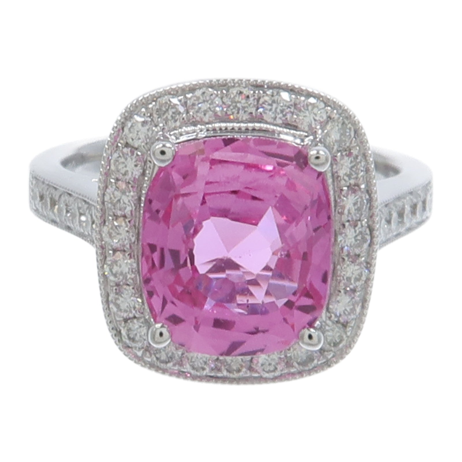 JEWELRY 18K白金Diamond Color Stone Ring鑽石/彩色寶石戒指
