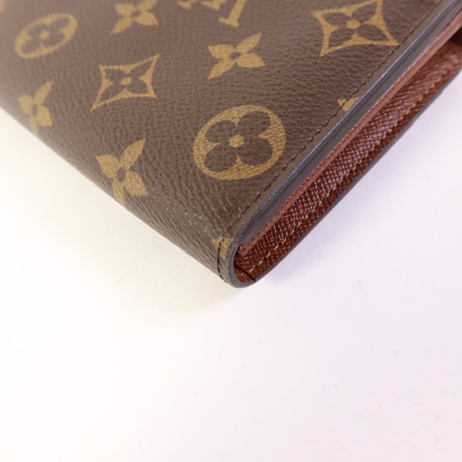 LOUIS VUITTON Monogram Sarah金扣長錢包