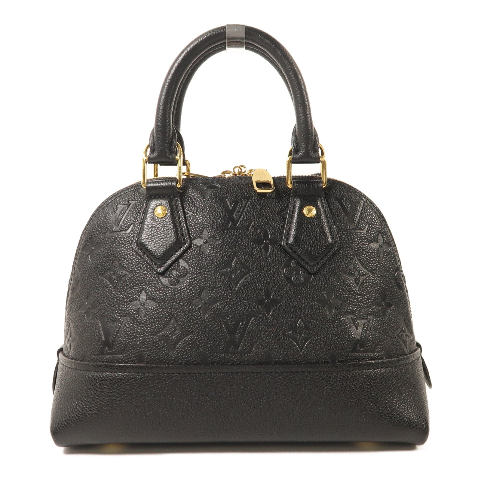 LOUIS VUITTON Monogram Empreinte Neo Alma BB金扣手挽肩背兩用袋