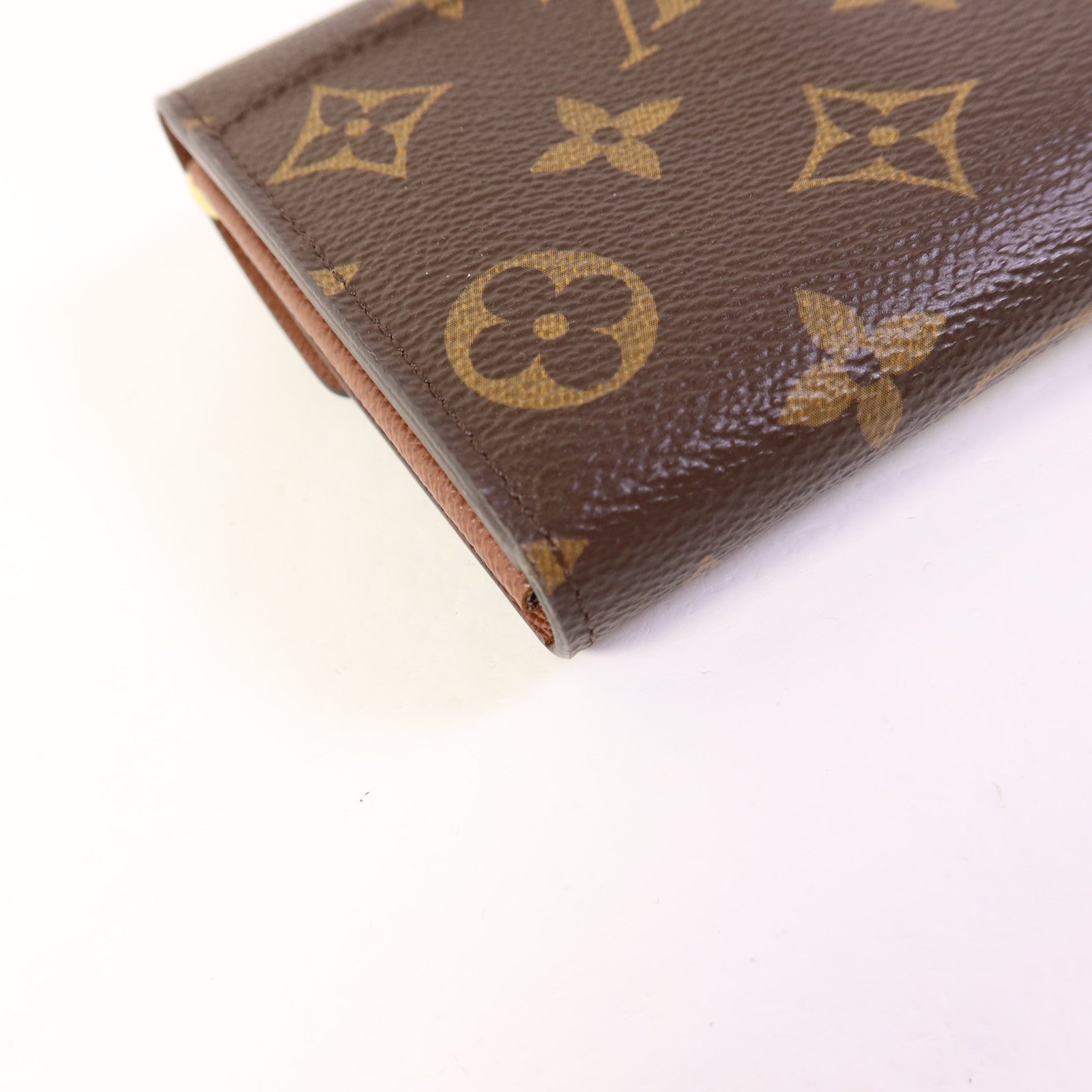 LOUIS VUITTON Monogram Sarah金扣長錢包