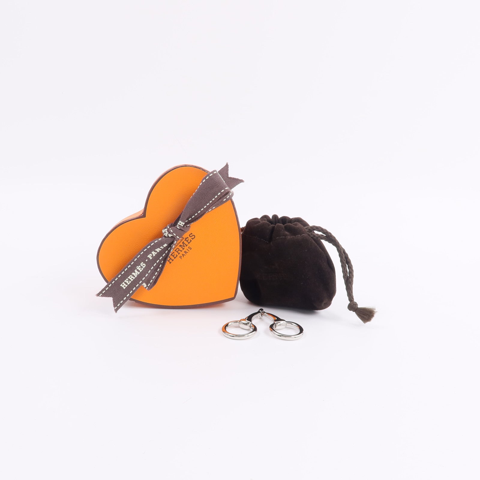 HERMES 金屬Mini Mors Twilly Ring絲巾扣
