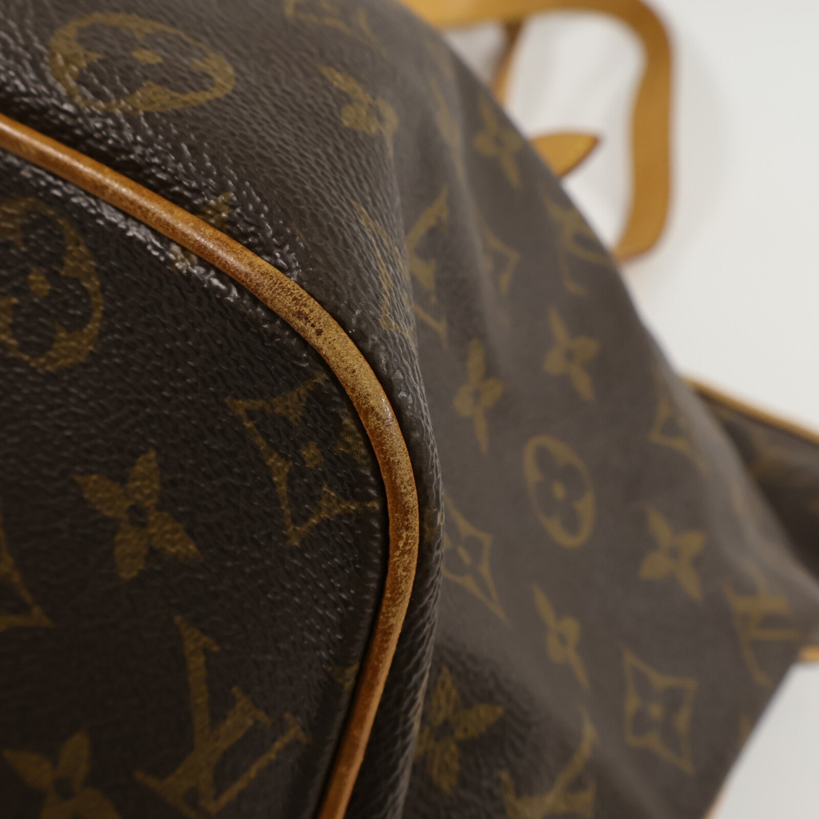 LOUIS VUITTON Monogram Palermo GM手挽肩背兩用袋棕色