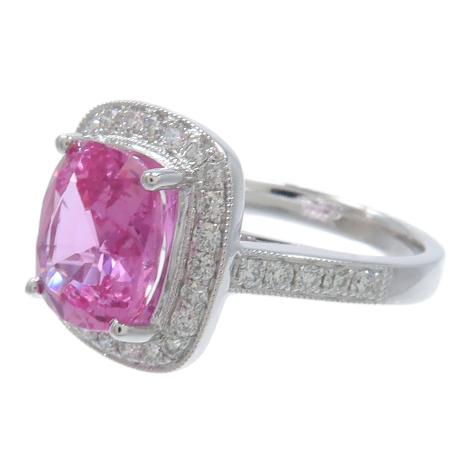 JEWELRY 18K白金Diamond Color Stone Ring鑽石/彩色寶石戒指